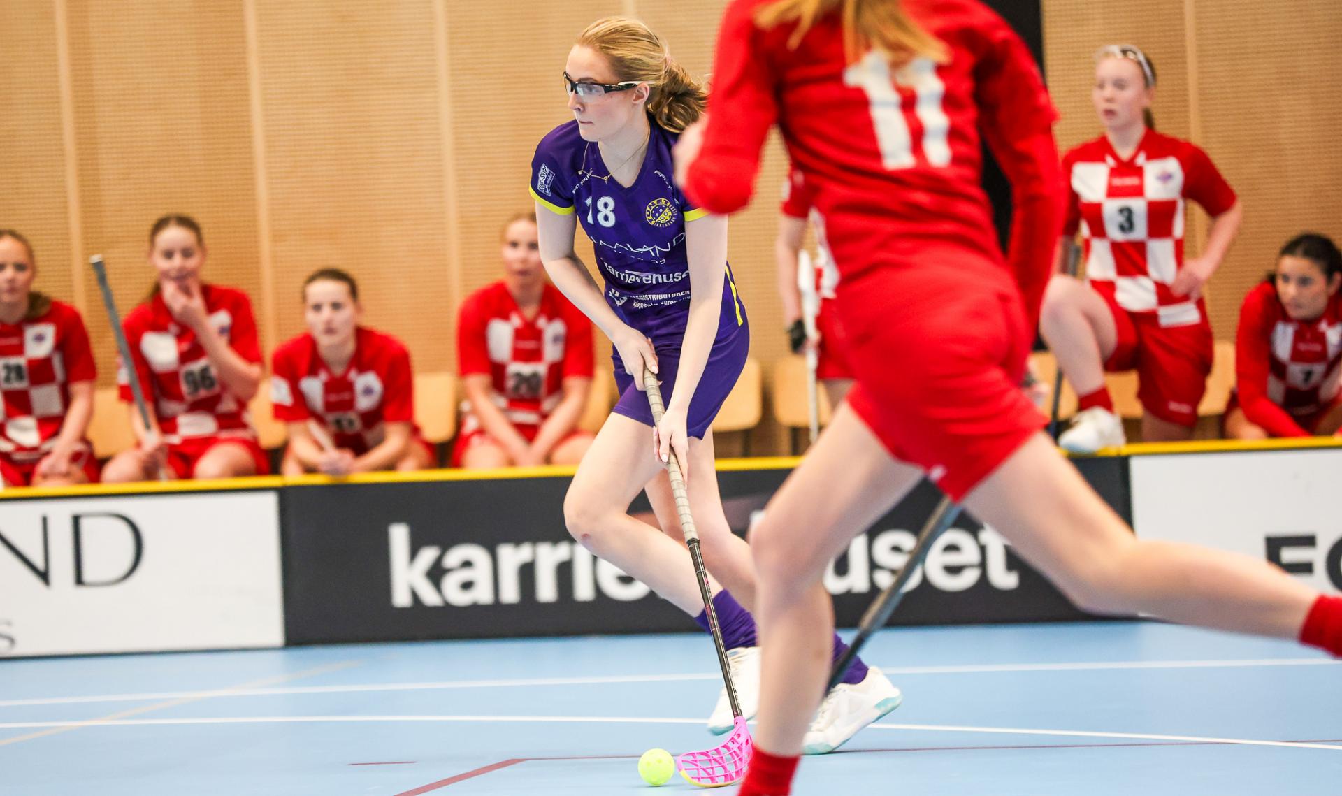 Bilder fra oppgjøret mellom Tunet og Sveiva i eliteserien for kvinner 11. januar 2026.