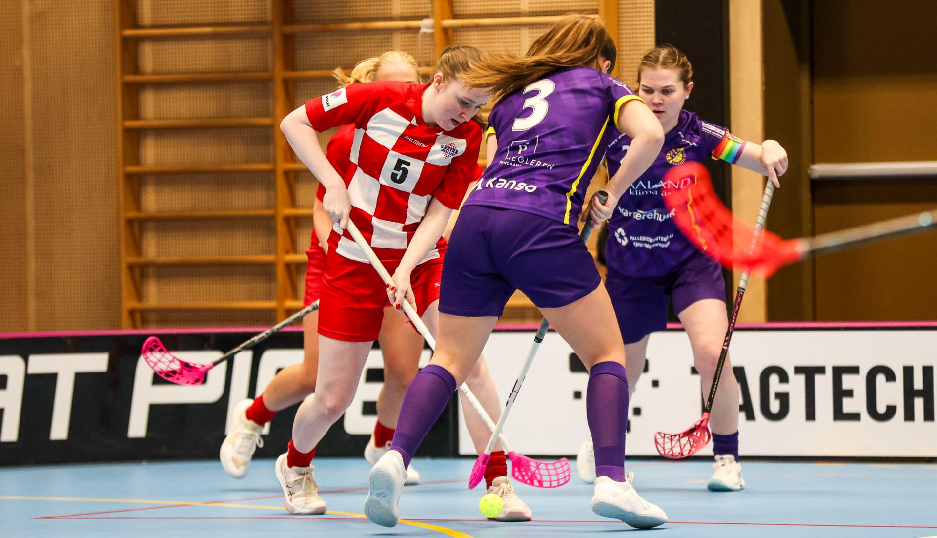 Bilder fra oppgjøret mellom Tunet og Sveiva i eliteserien for kvinner 11. januar 2026.