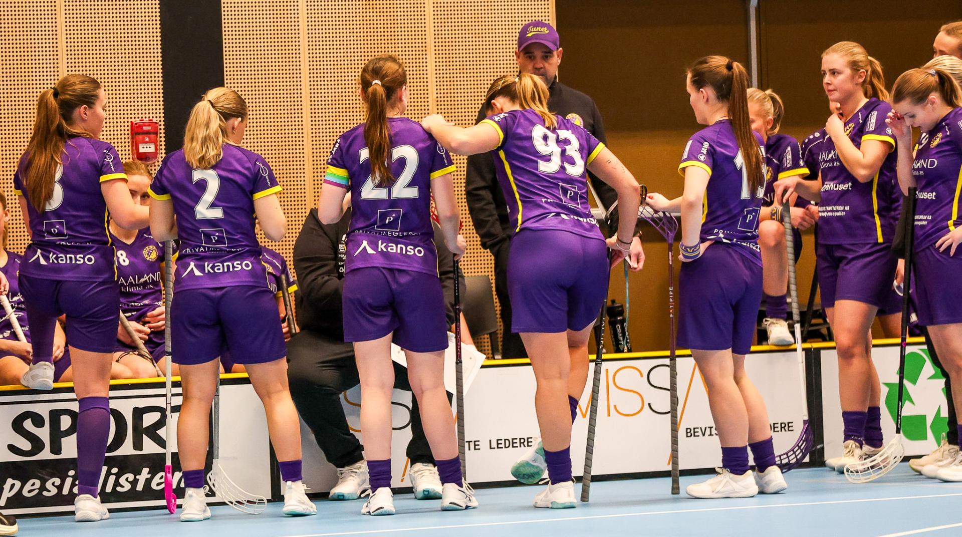 Bilder fra oppgjøret mellom Tunet og Sveiva i eliteserien for kvinner 11. januar 2026.