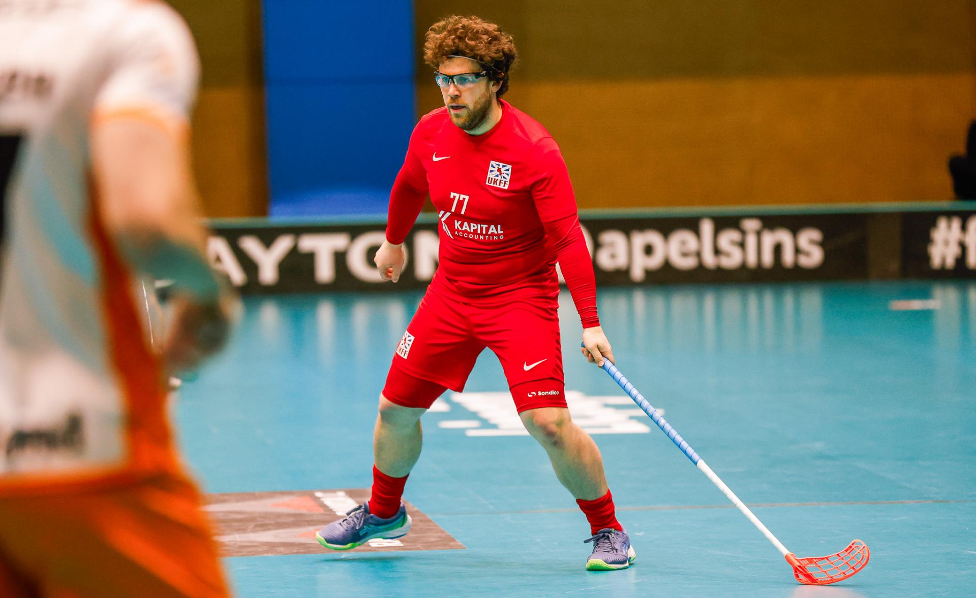 Bilder fra Liepājas Olimpiskais Centrs og VM-kvalifiseringen i 2026 mellom Storbritannia og Nederland 6. februar 2026.