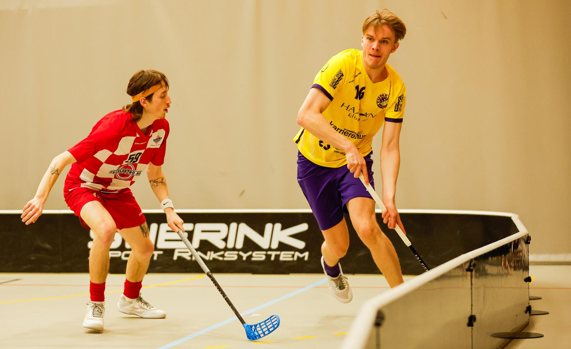 Bilder fra andre semifinalekamp mellom Sveiva og Tunet 23. mars 2026.