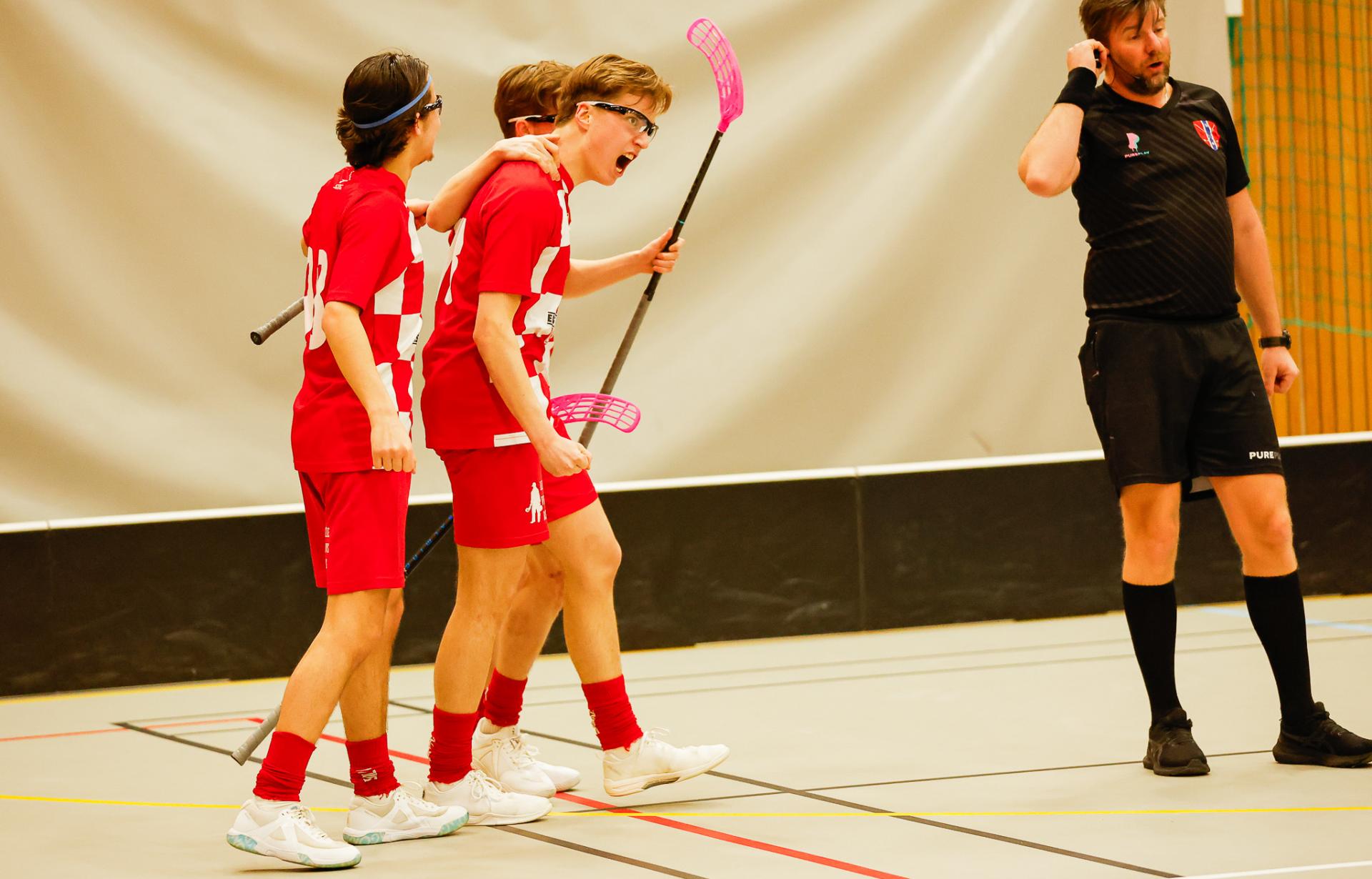 Bilder fra andre semifinalekamp mellom Sveiva og Tunet 23. mars 2026.