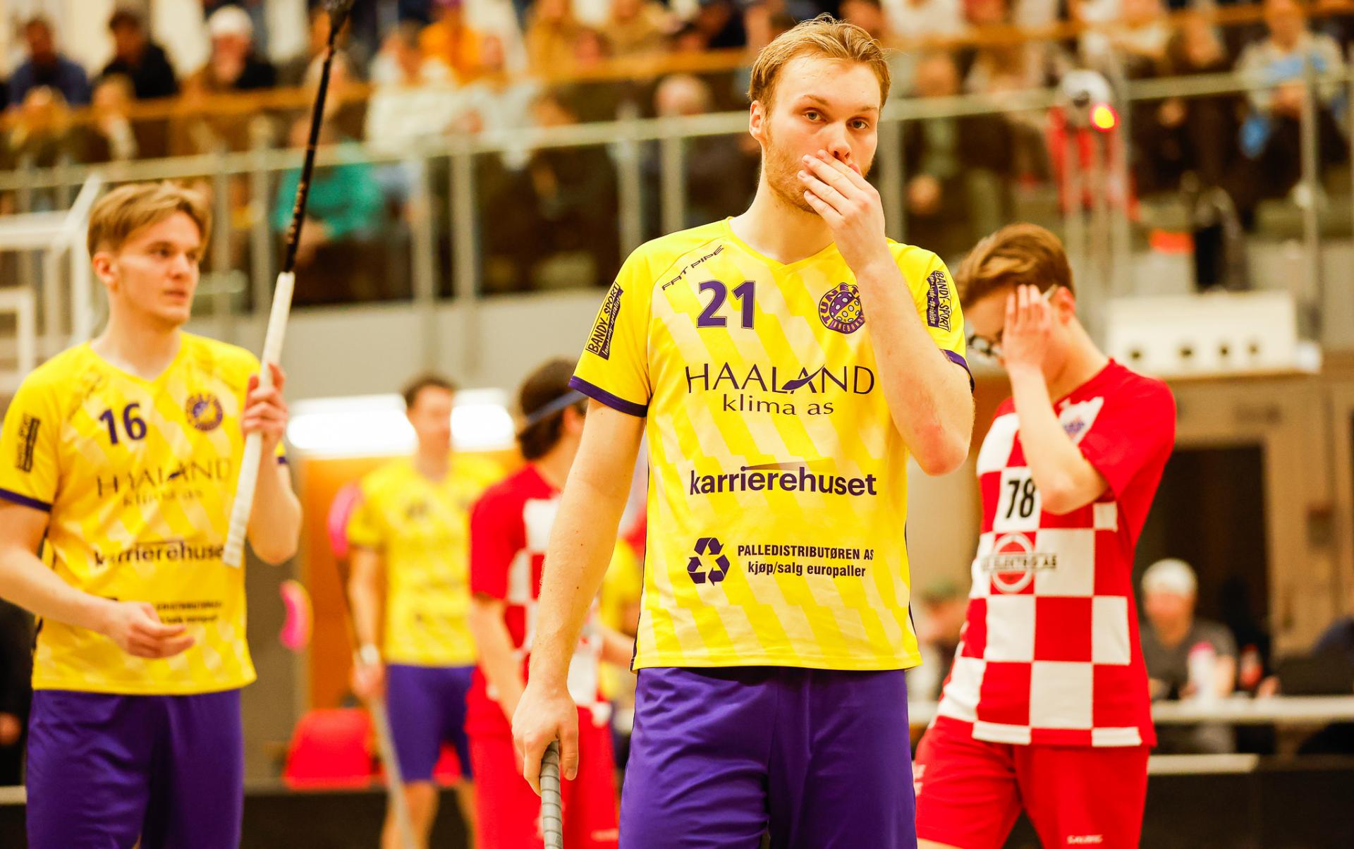 Bilder fra andre semifinalekamp mellom Sveiva og Tunet 23. mars 2026.