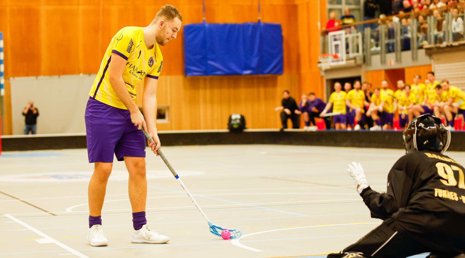 Bilder fra andre semifinalekamp mellom Sveiva og Tunet 23. mars 2026.