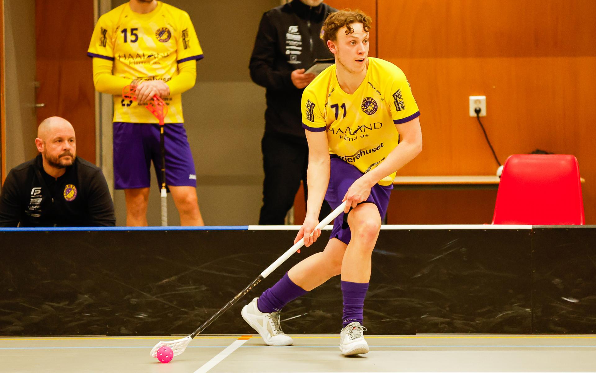 Bilder fra andre semifinalekamp mellom Sveiva og Tunet 23. mars 2026.