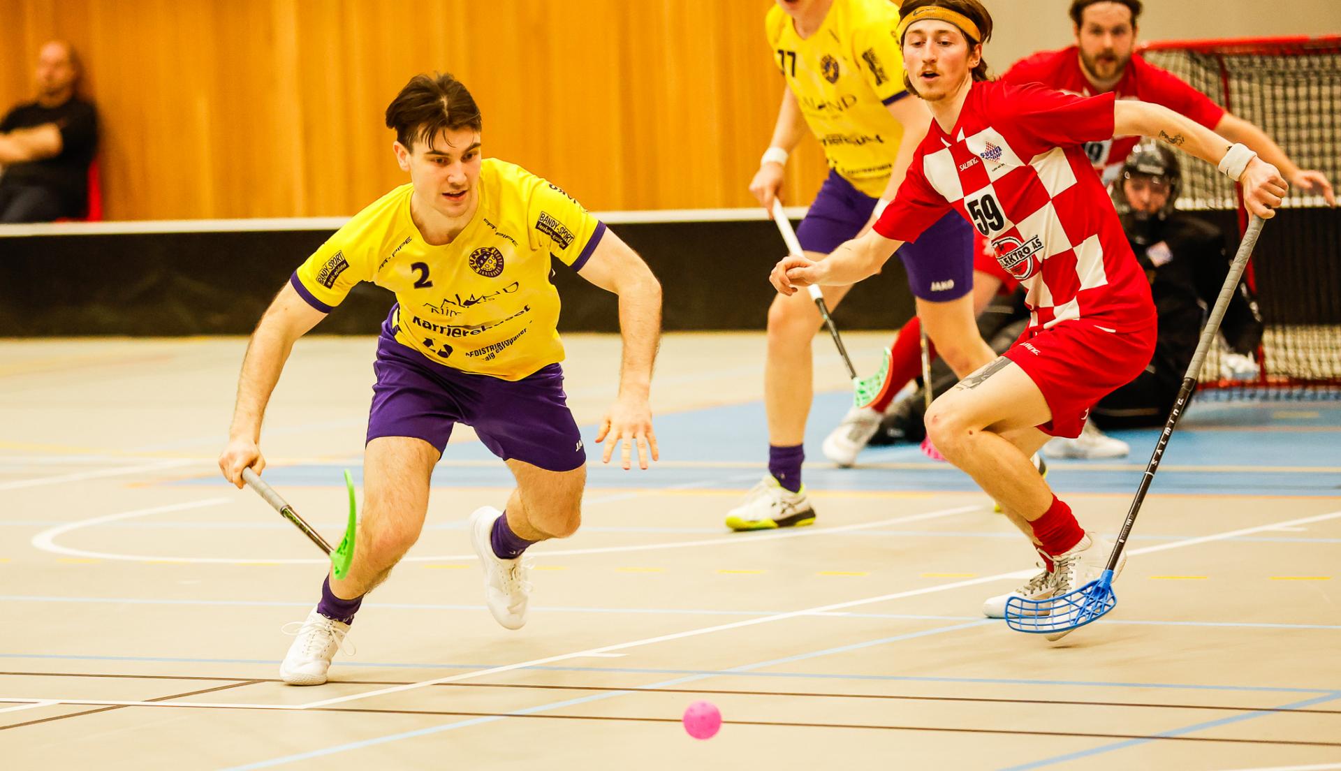 Bilder fra andre semifinalekamp mellom Sveiva og Tunet 23. mars 2026.