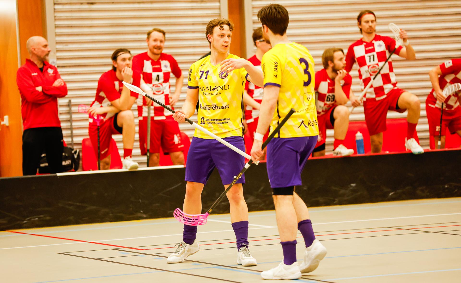 Bilder fra andre semifinalekamp mellom Sveiva og Tunet 23. mars 2026.