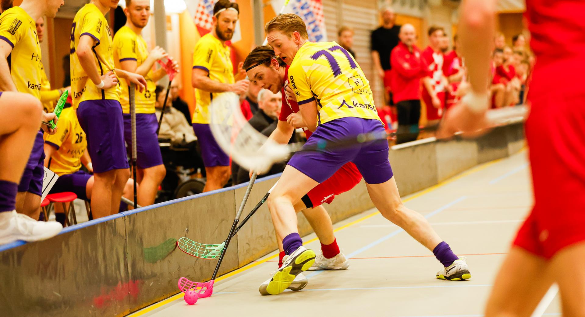 Bilder fra andre semifinalekamp mellom Sveiva og Tunet 23. mars 2026.