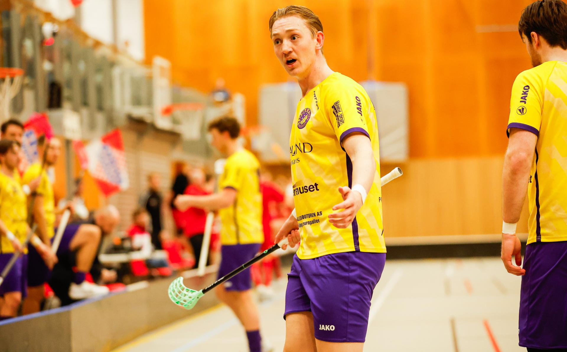 Bilder fra andre semifinalekamp mellom Sveiva og Tunet 23. mars 2026.