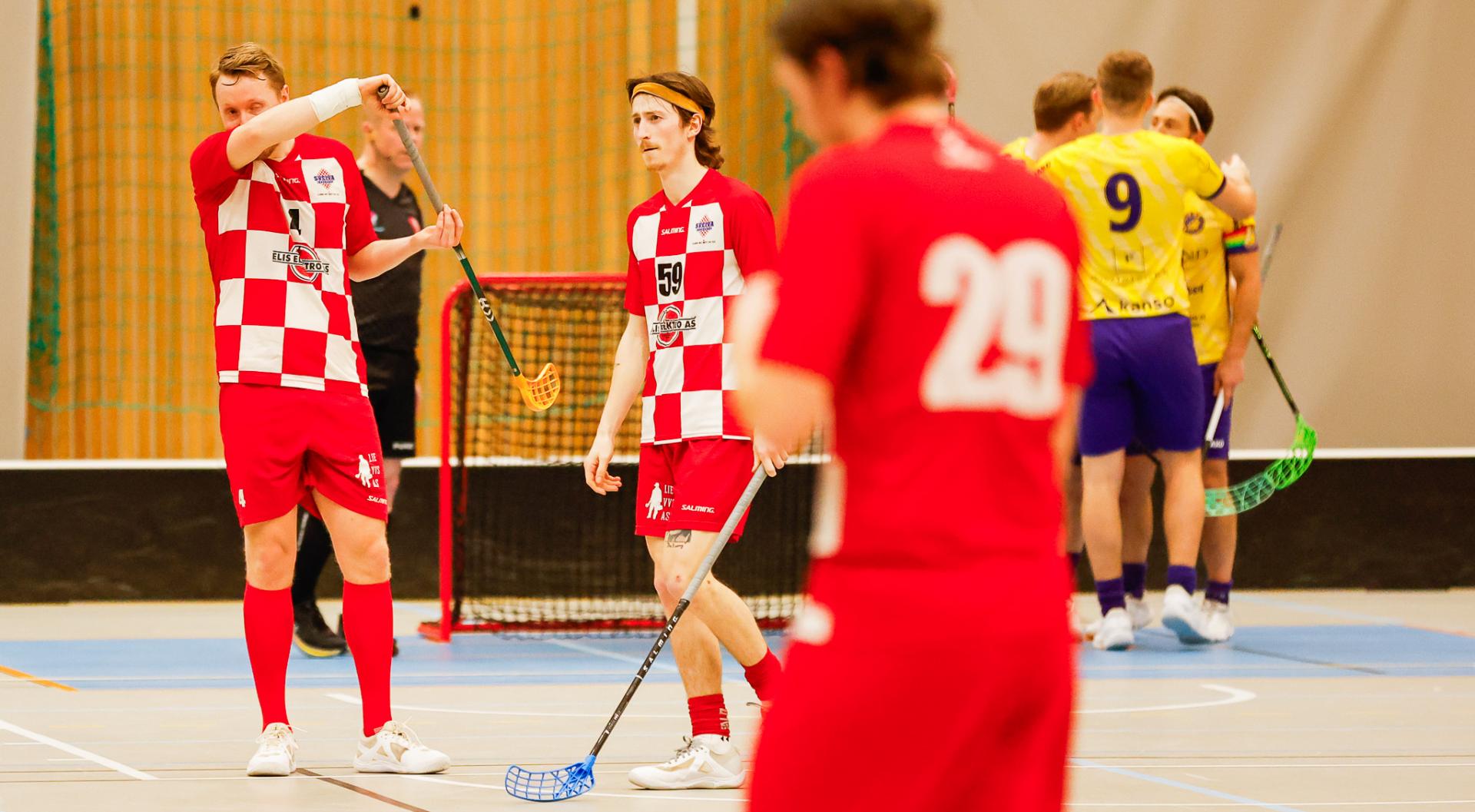 Bilder fra andre semifinalekamp mellom Sveiva og Tunet 23. mars 2026.