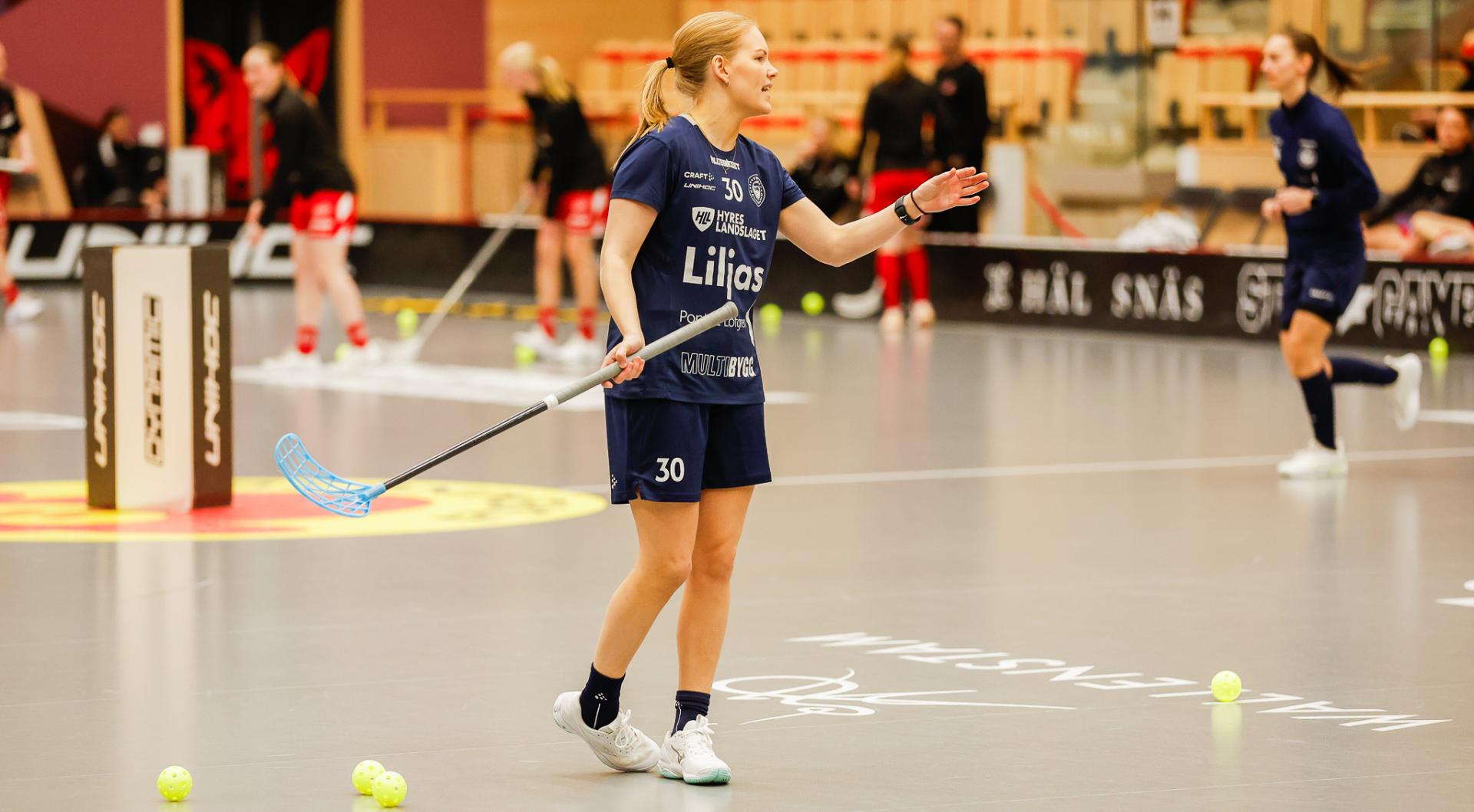 Bilder fra første semifinalekampen i SM-sluttspillet mellom Pixbo og Kalmarsund 10. april 2026.