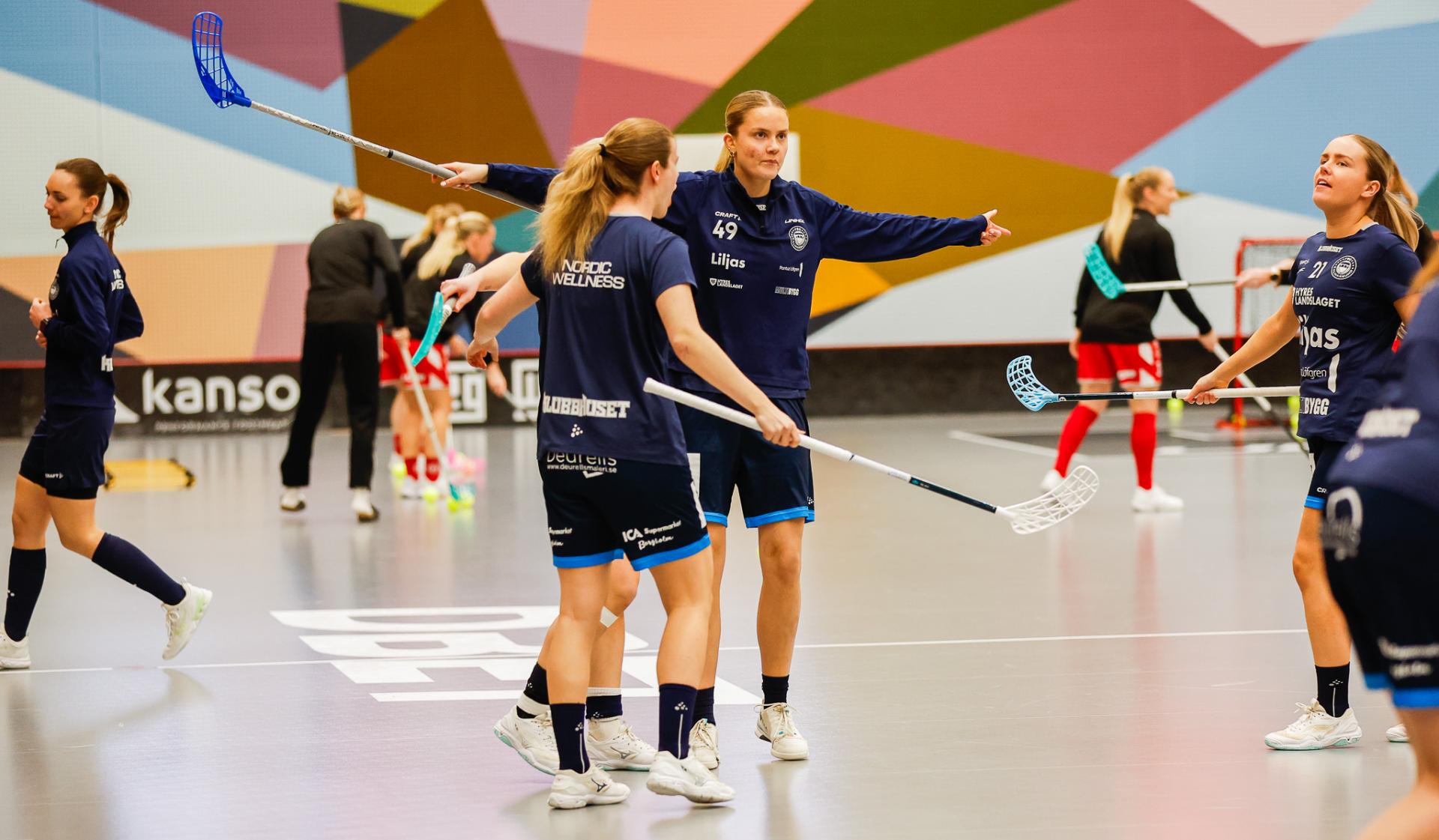 Bilder fra første semifinalekampen i SM-sluttspillet mellom Pixbo og Kalmarsund 10. april 2026.