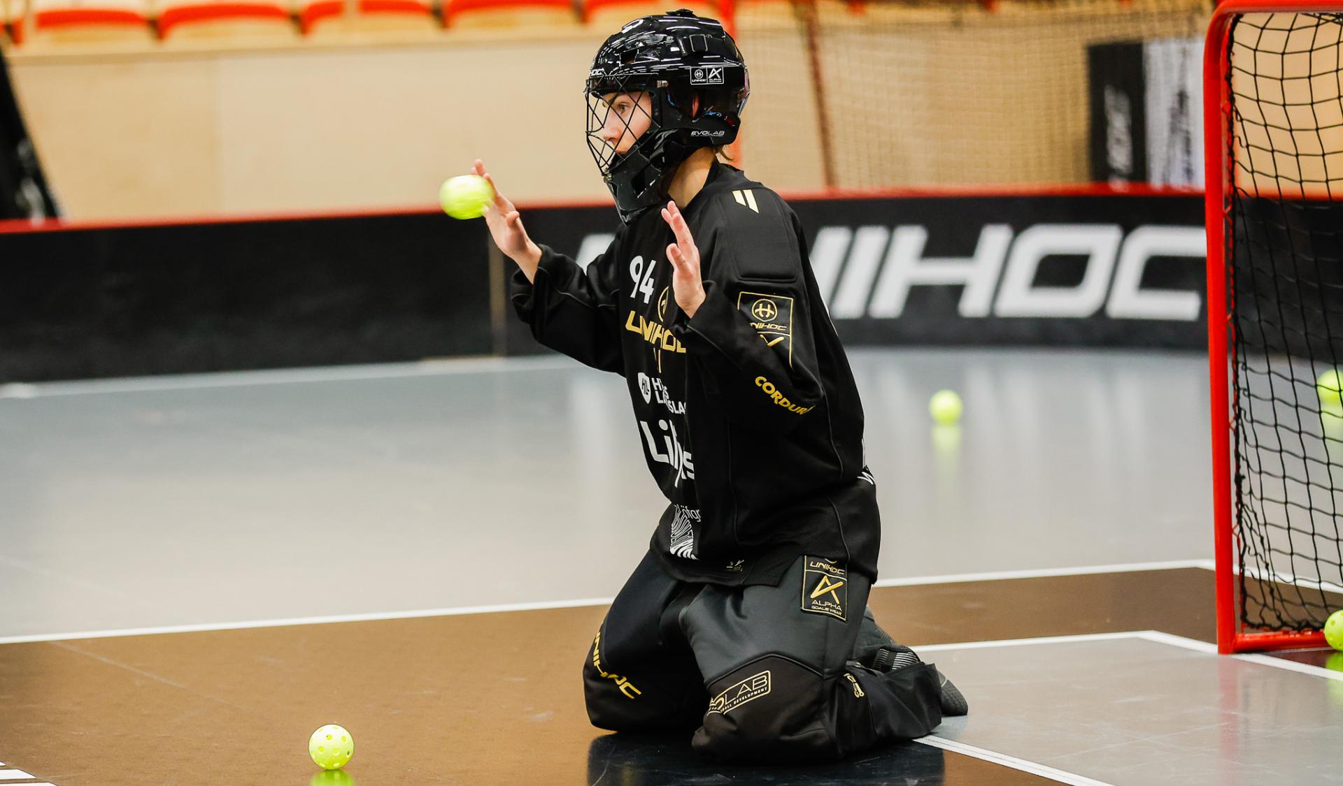 Bilder fra første semifinalekampen i SM-sluttspillet mellom Pixbo og Kalmarsund 10. april 2026.