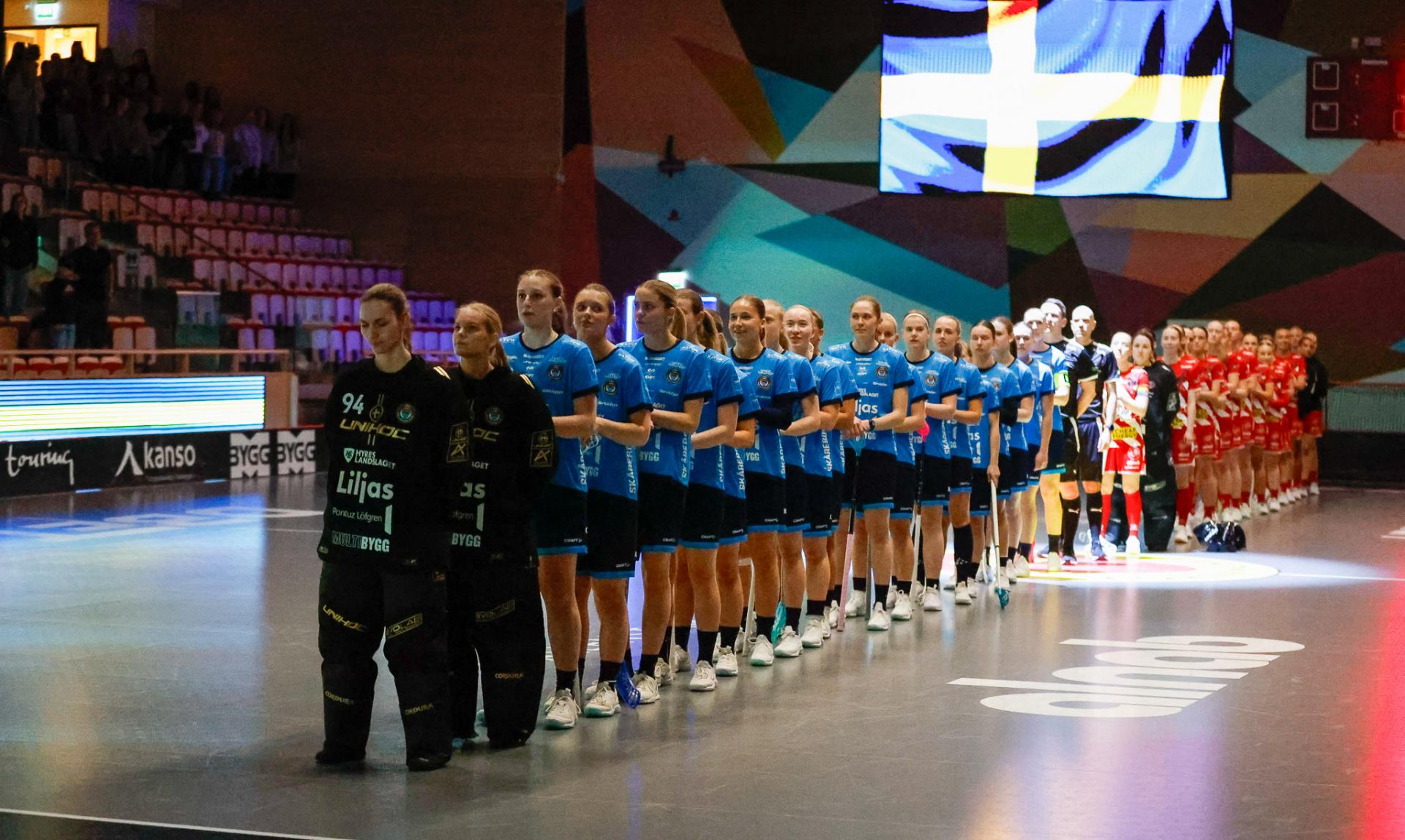 Bilder fra første semifinalekampen i SM-sluttspillet mellom Pixbo og Kalmarsund 10. april 2026.