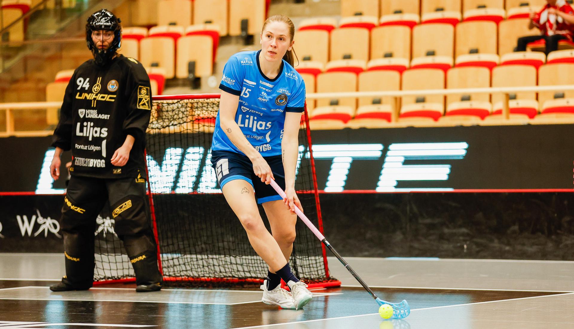 Bilder fra første semifinalekampen i SM-sluttspillet mellom Pixbo og Kalmarsund 10. april 2026.