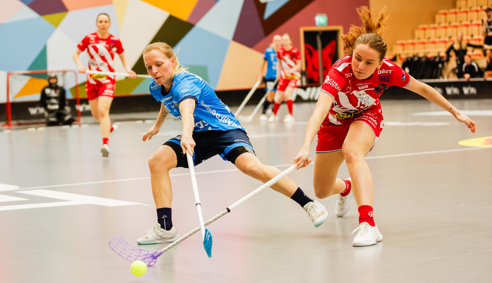 Bilder fra første semifinalekampen i SM-sluttspillet mellom Pixbo og Kalmarsund 10. april 2026.