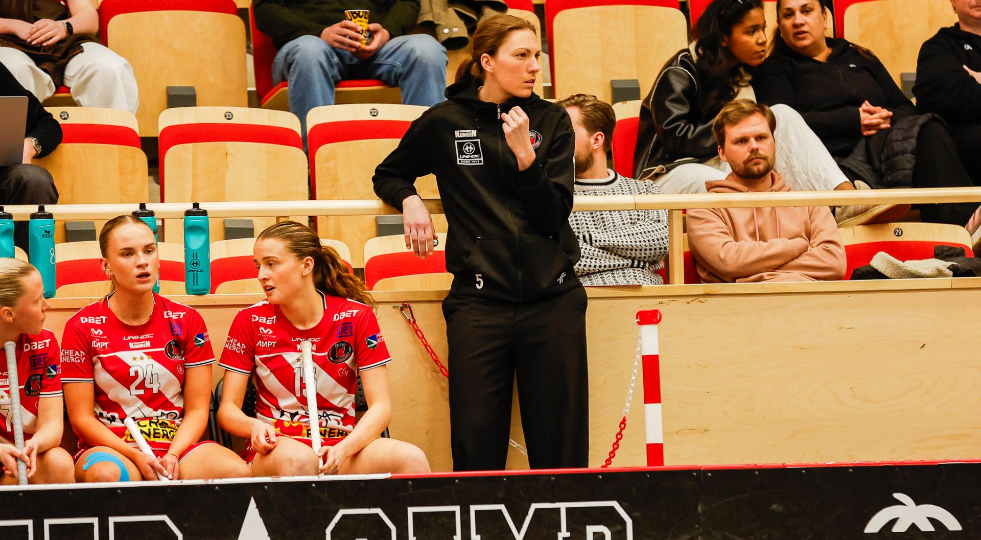 Bilder fra første semifinalekampen i SM-sluttspillet mellom Pixbo og Kalmarsund 10. april 2026.