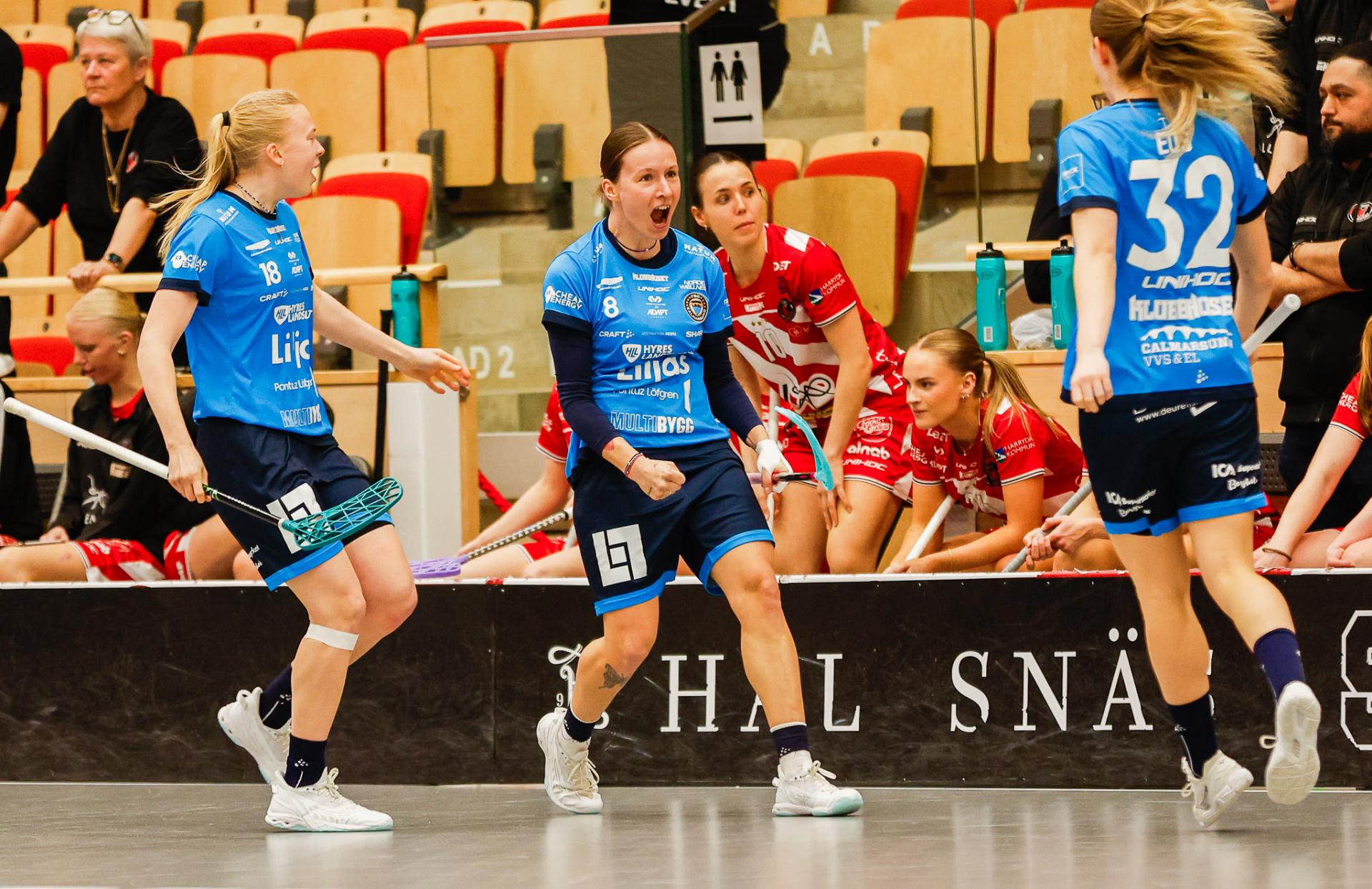 Bilder fra første semifinalekampen i SM-sluttspillet mellom Pixbo og Kalmarsund 10. april 2026.