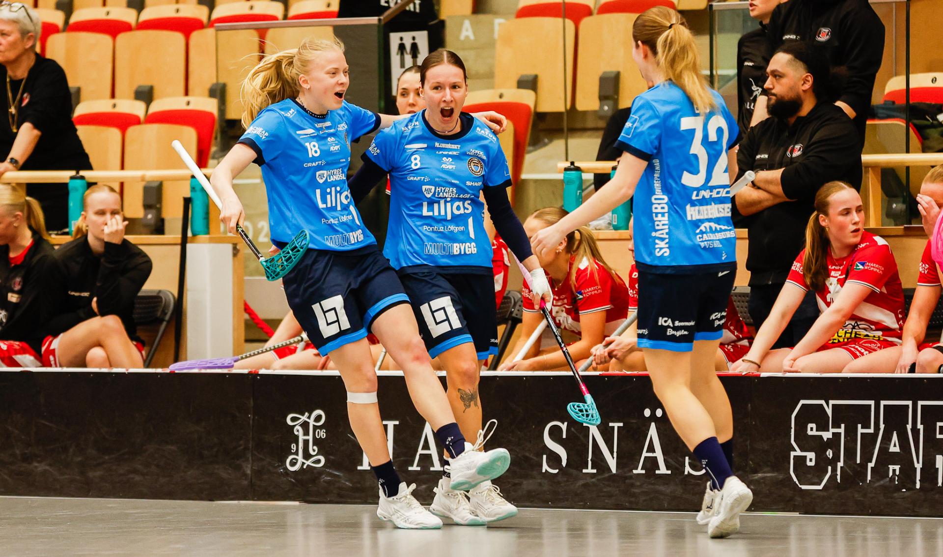 Bilder fra første semifinalekampen i SM-sluttspillet mellom Pixbo og Kalmarsund 10. april 2026.