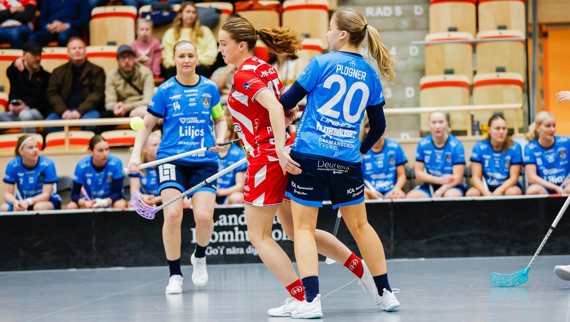 Bilder fra første semifinalekampen i SM-sluttspillet mellom Pixbo og Kalmarsund 10. april 2026.