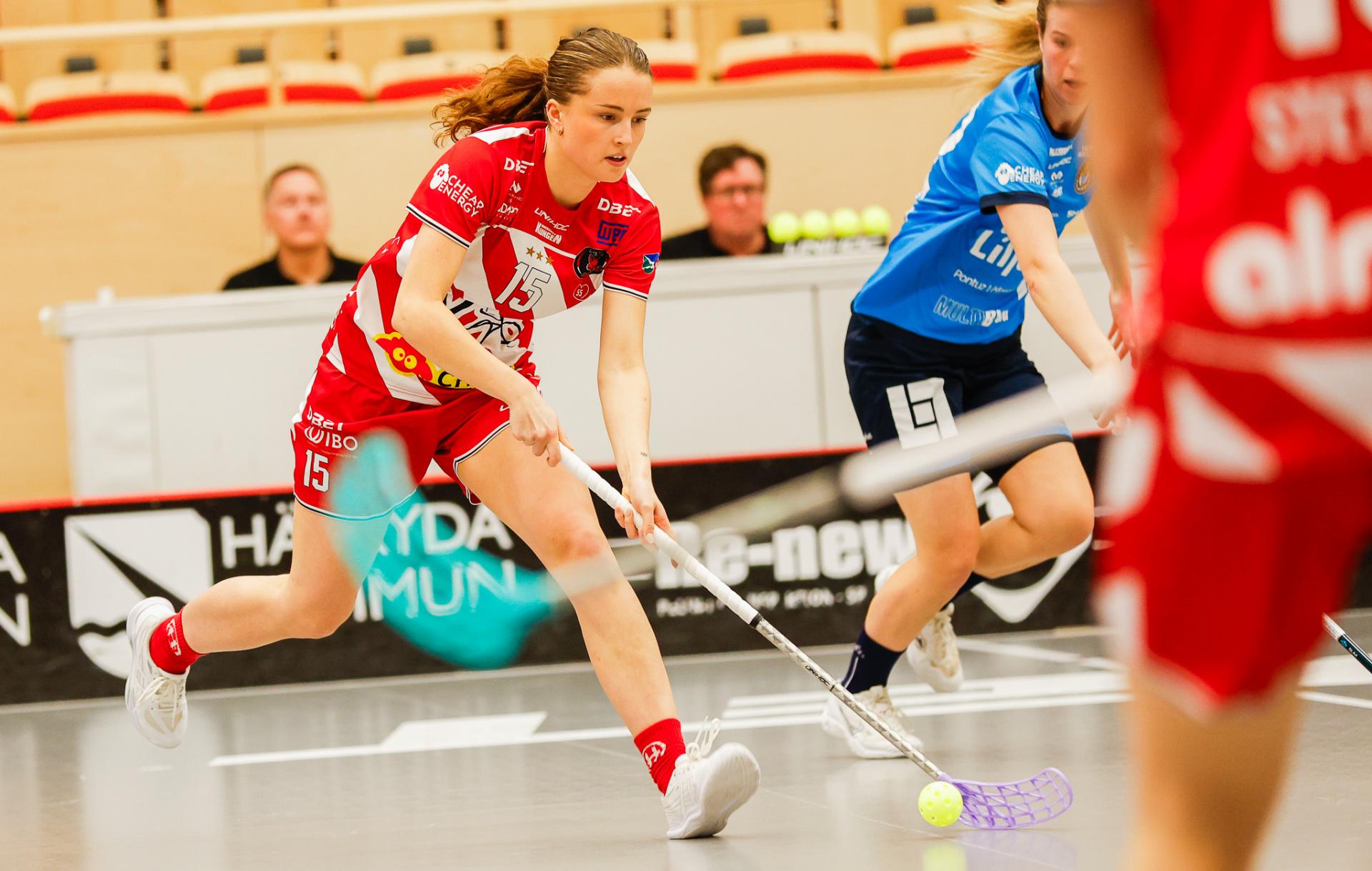 Bilder fra første semifinalekampen i SM-sluttspillet mellom Pixbo og Kalmarsund 10. april 2026.