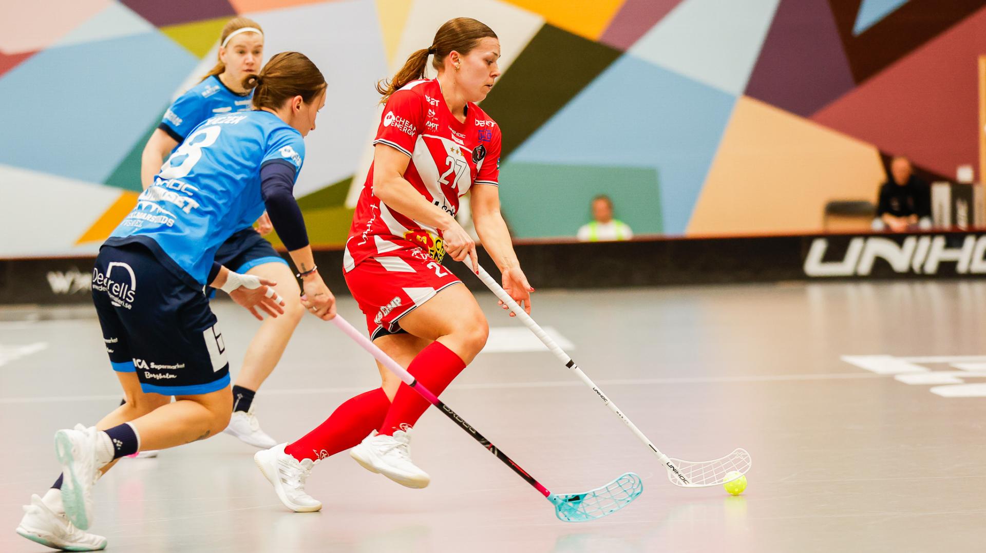 Bilder fra første semifinalekampen i SM-sluttspillet mellom Pixbo og Kalmarsund 10. april 2026.