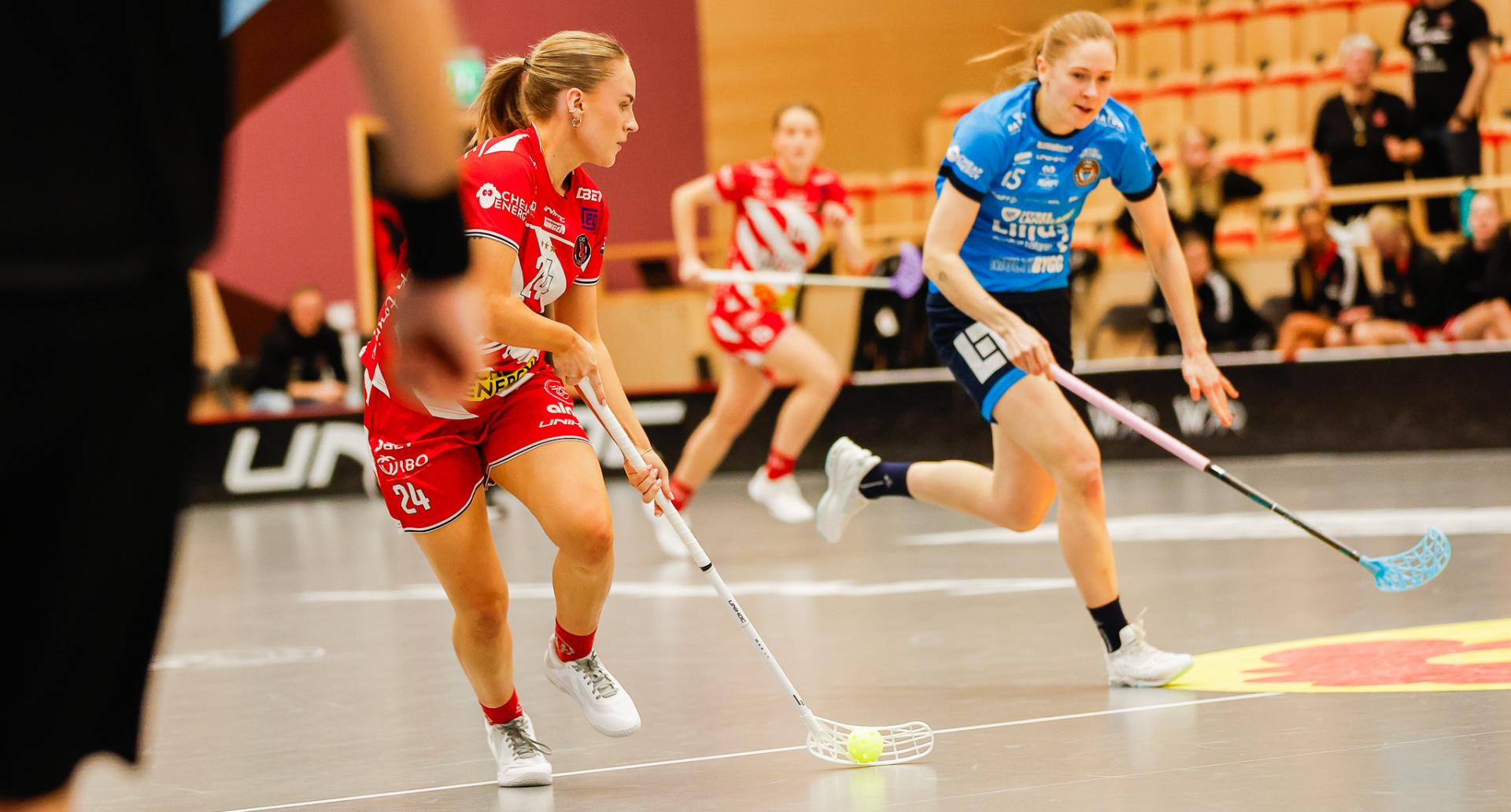 Bilder fra første semifinalekampen i SM-sluttspillet mellom Pixbo og Kalmarsund 10. april 2026.