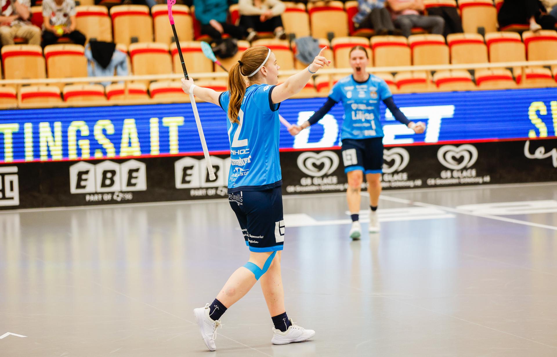 Bilder fra første semifinalekampen i SM-sluttspillet mellom Pixbo og Kalmarsund 10. april 2026.