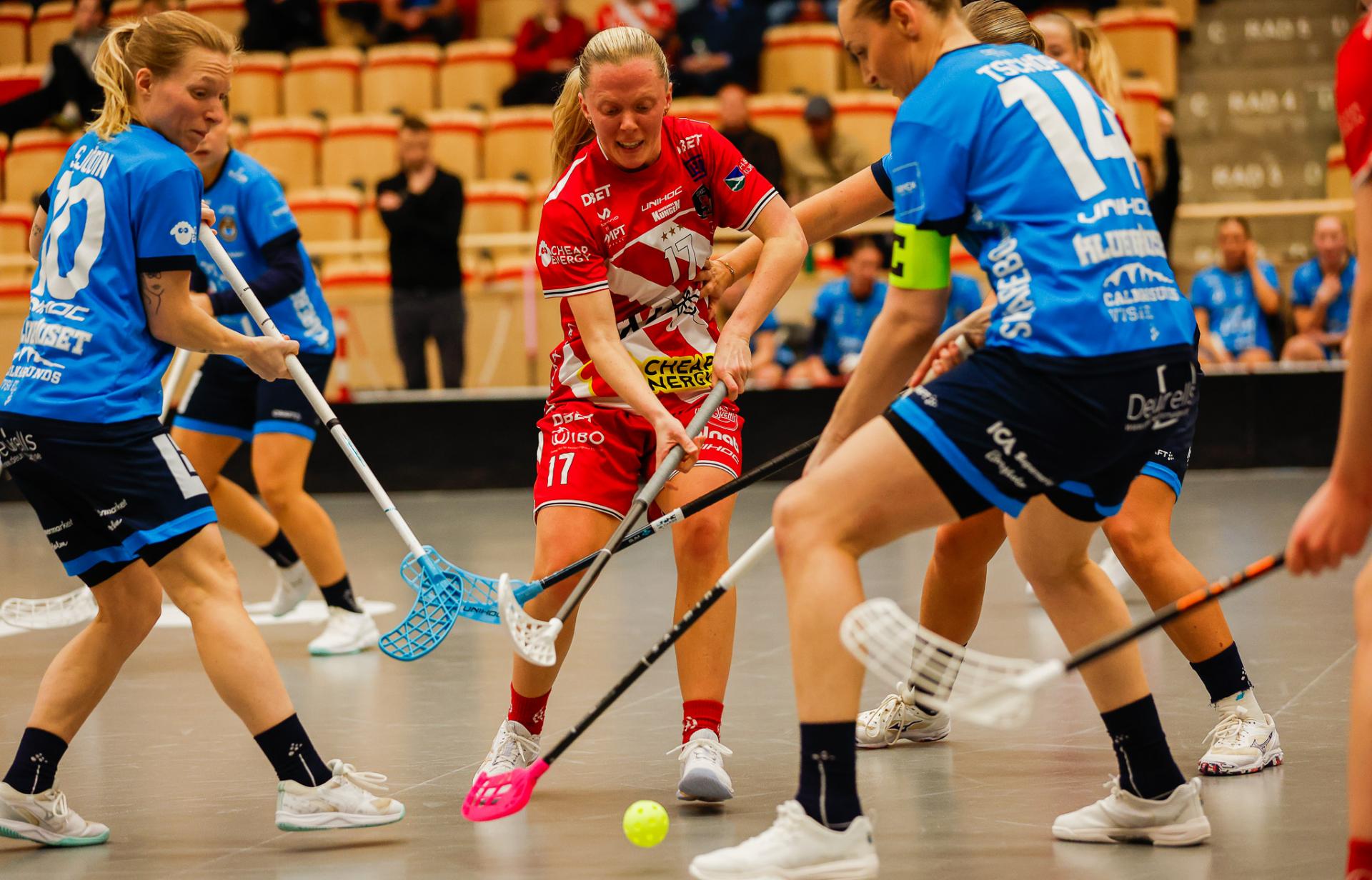 Bilder fra første semifinalekampen i SM-sluttspillet mellom Pixbo og Kalmarsund 10. april 2026.