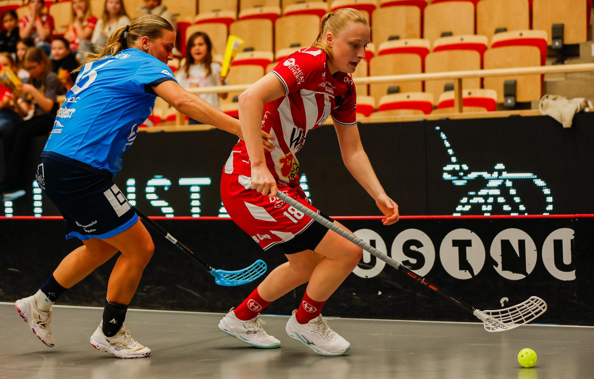 Bilder fra første semifinalekampen i SM-sluttspillet mellom Pixbo og Kalmarsund 10. april 2026.