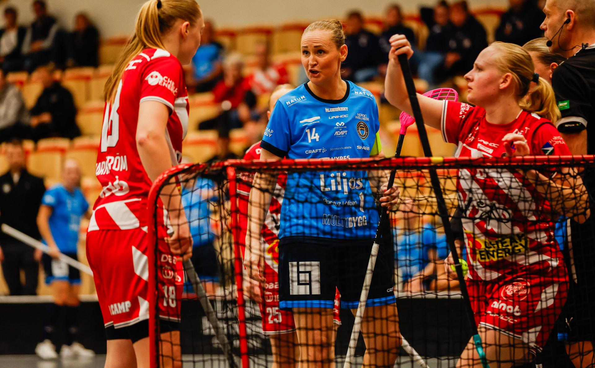 Bilder fra første semifinalekampen i SM-sluttspillet mellom Pixbo og Kalmarsund 10. april 2026.