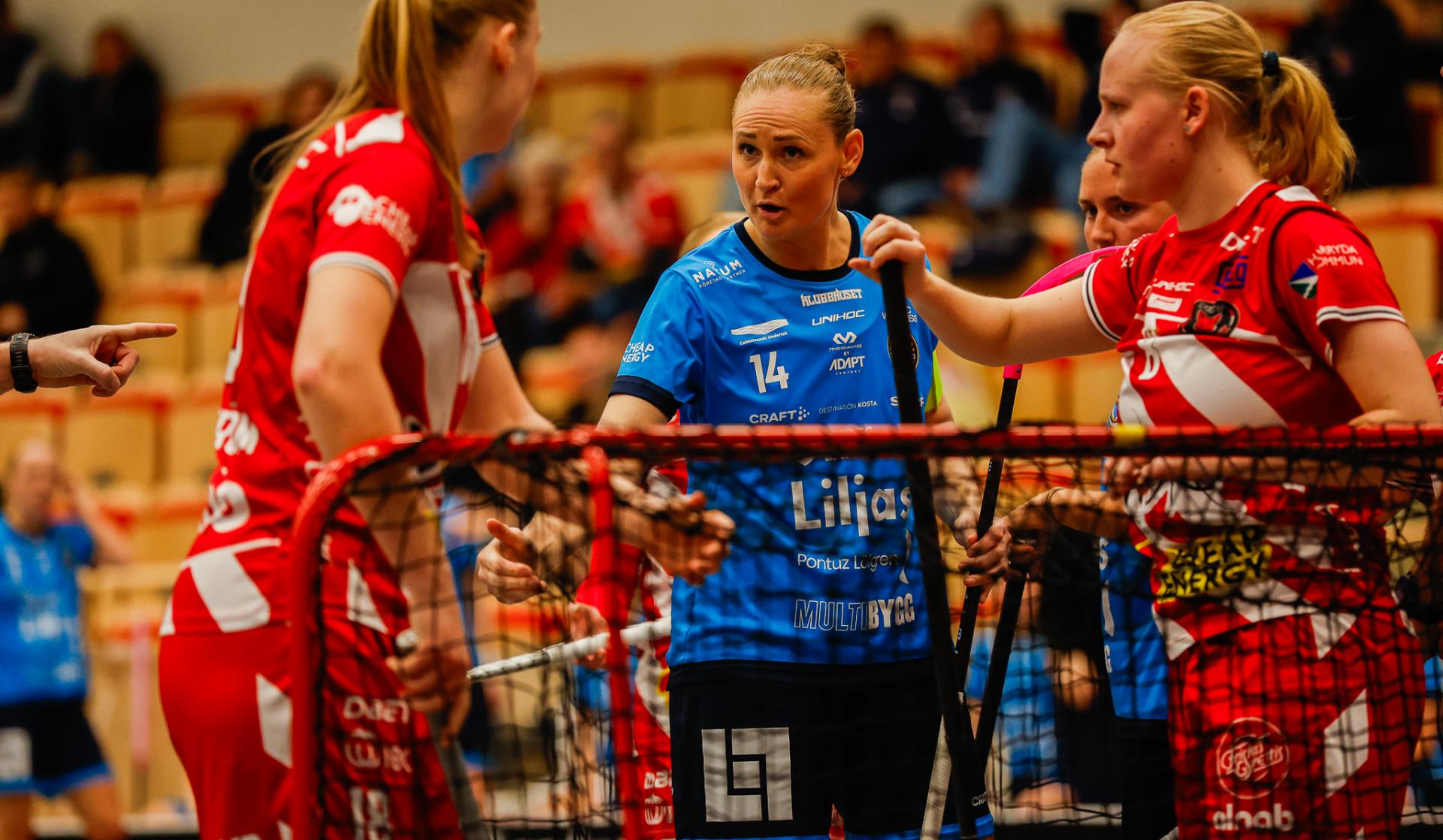 Bilder fra første semifinalekampen i SM-sluttspillet mellom Pixbo og Kalmarsund 10. april 2026.