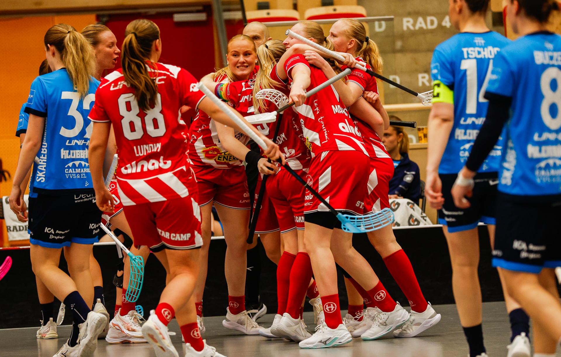 Bilder fra første semifinalekampen i SM-sluttspillet mellom Pixbo og Kalmarsund 10. april 2026.