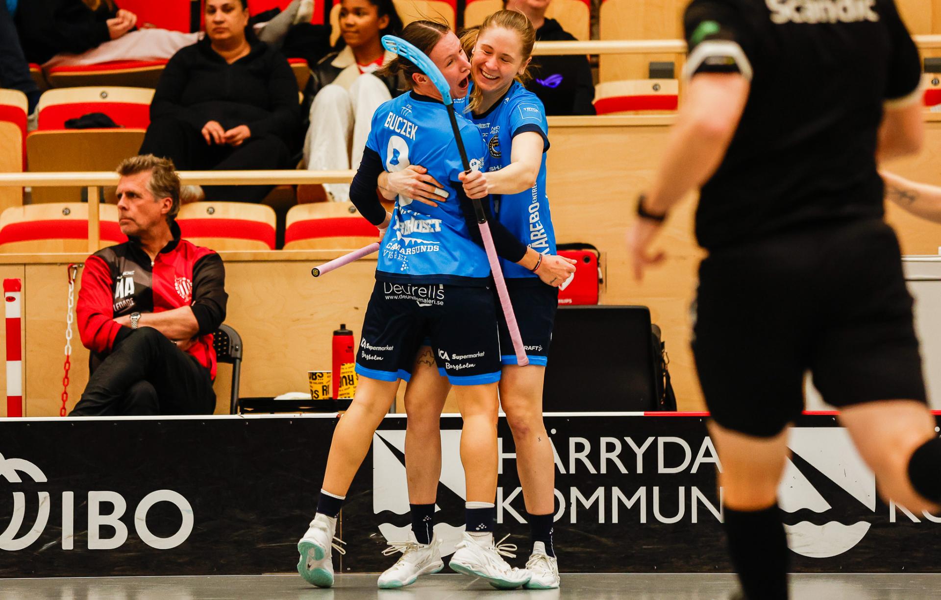 Bilder fra første semifinalekampen i SM-sluttspillet mellom Pixbo og Kalmarsund 10. april 2026.