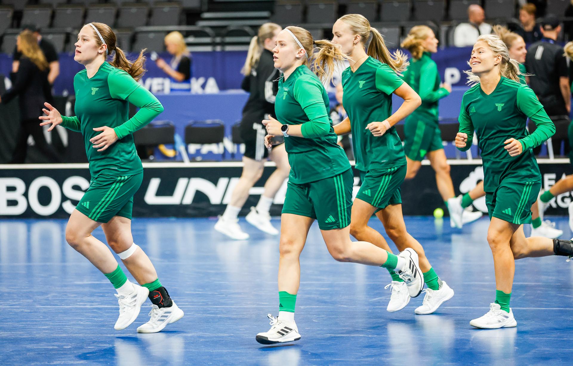 Bilder fra SM-finalen for kvinner mellom Team Thorengruppen og Kalmarsund i Avicii Arena 25. april 2026.