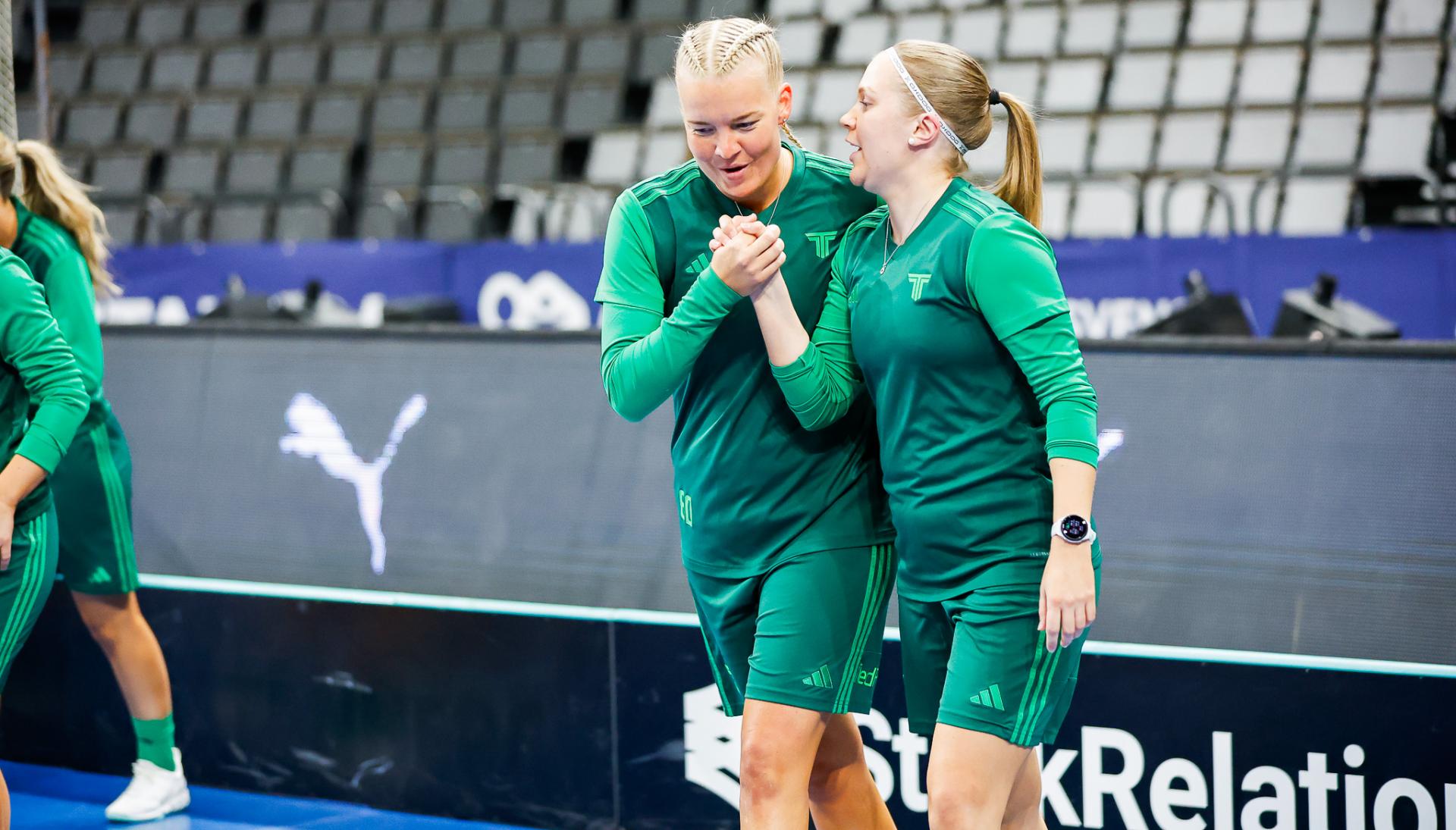 Bilder fra SM-finalen for kvinner mellom Team Thorengruppen og Kalmarsund i Avicii Arena 25. april 2026.