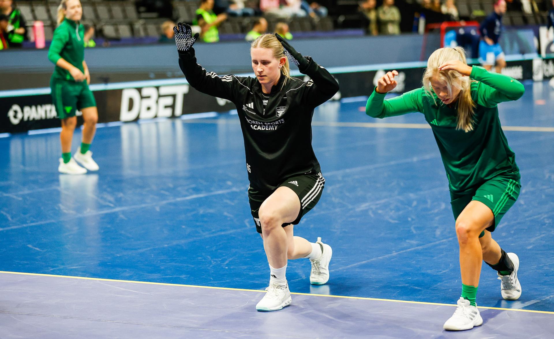 Bilder fra SM-finalen for kvinner mellom Team Thorengruppen og Kalmarsund i Avicii Arena 25. april 2026.
