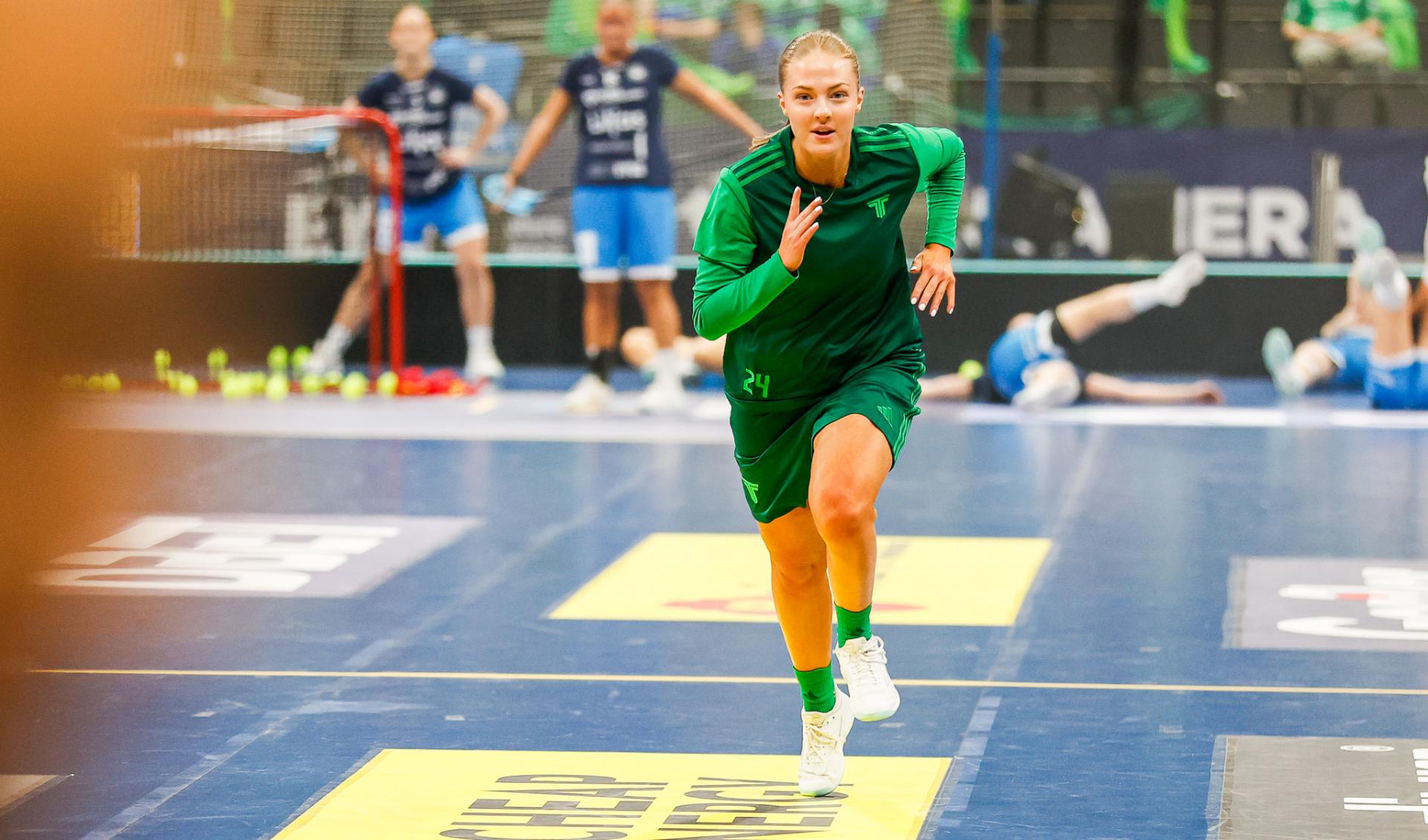 Bilder fra SM-finalen for kvinner mellom Team Thorengruppen og Kalmarsund i Avicii Arena 25. april 2026.