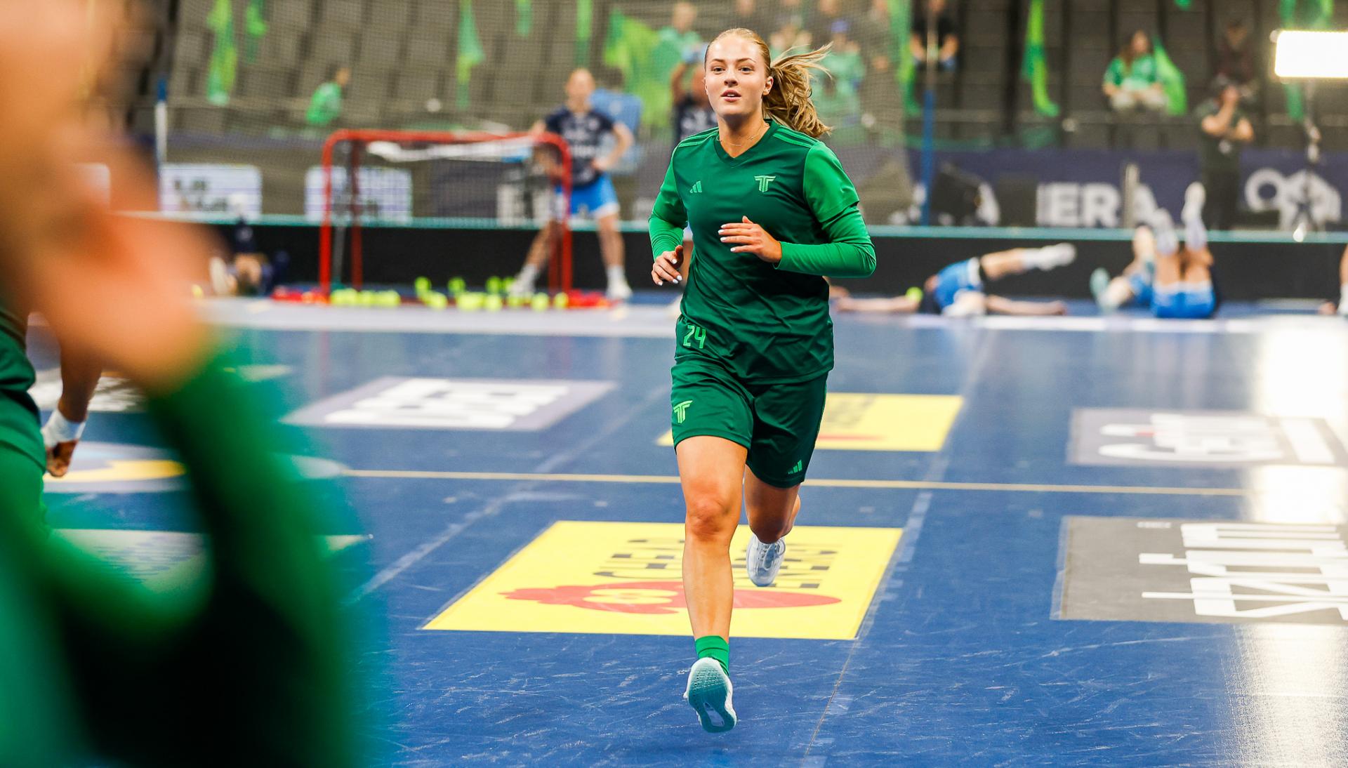 Bilder fra SM-finalen for kvinner mellom Team Thorengruppen og Kalmarsund i Avicii Arena 25. april 2026.