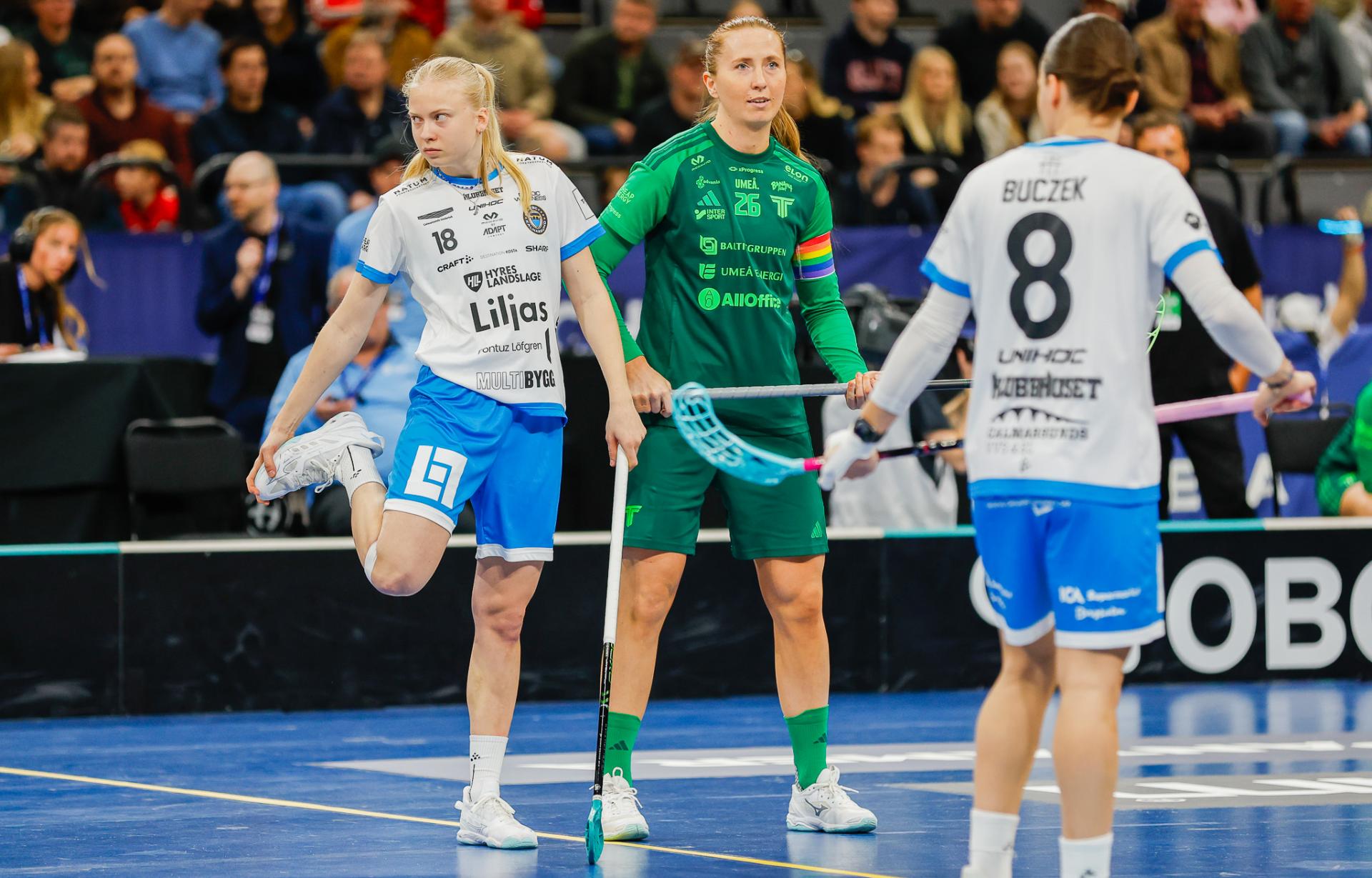 Bilder fra SM-finalen for kvinner mellom Team Thorengruppen og Kalmarsund i Avicii Arena 25. april 2026.