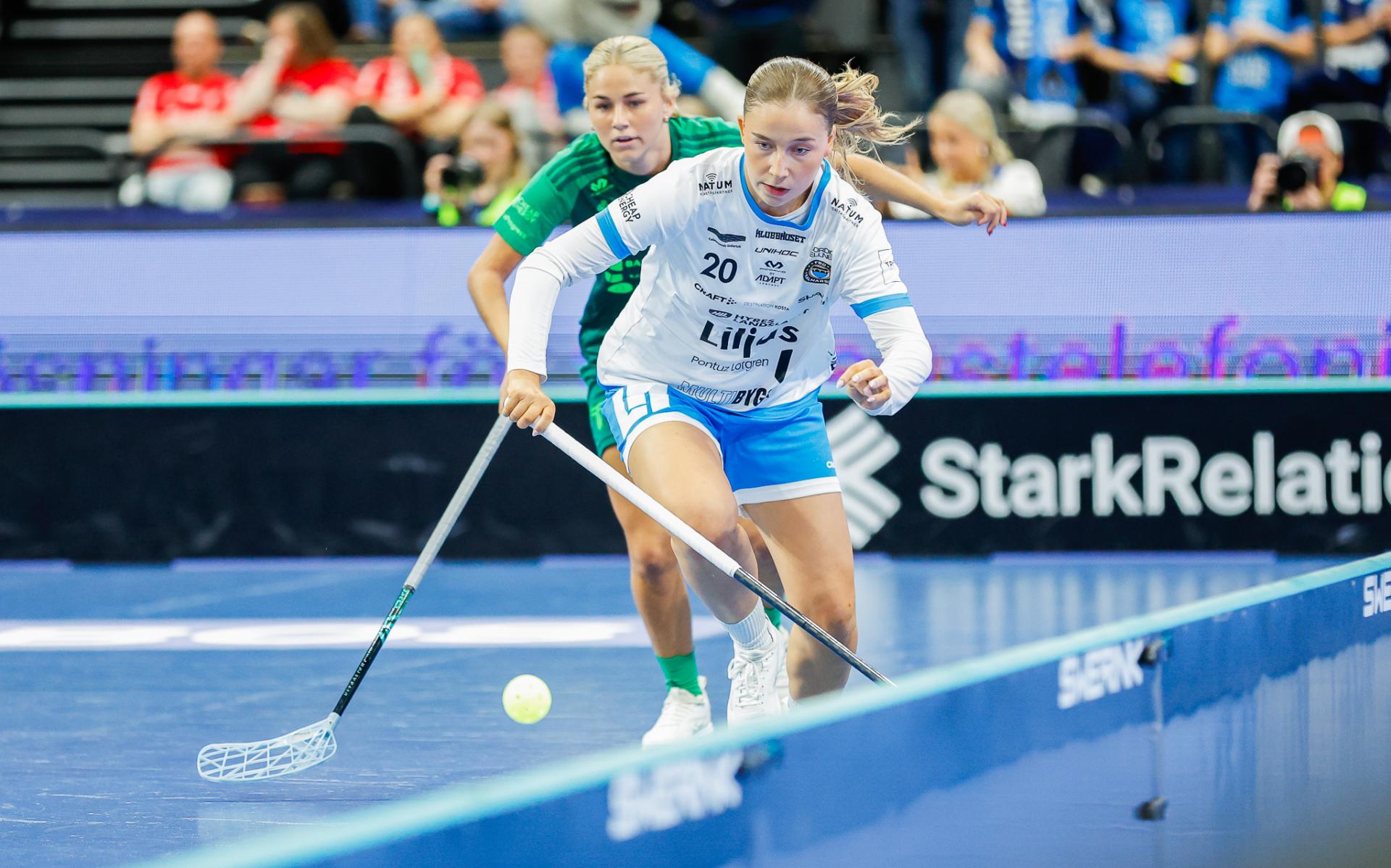 Bilder fra SM-finalen for kvinner mellom Team Thorengruppen og Kalmarsund i Avicii Arena 25. april 2026.