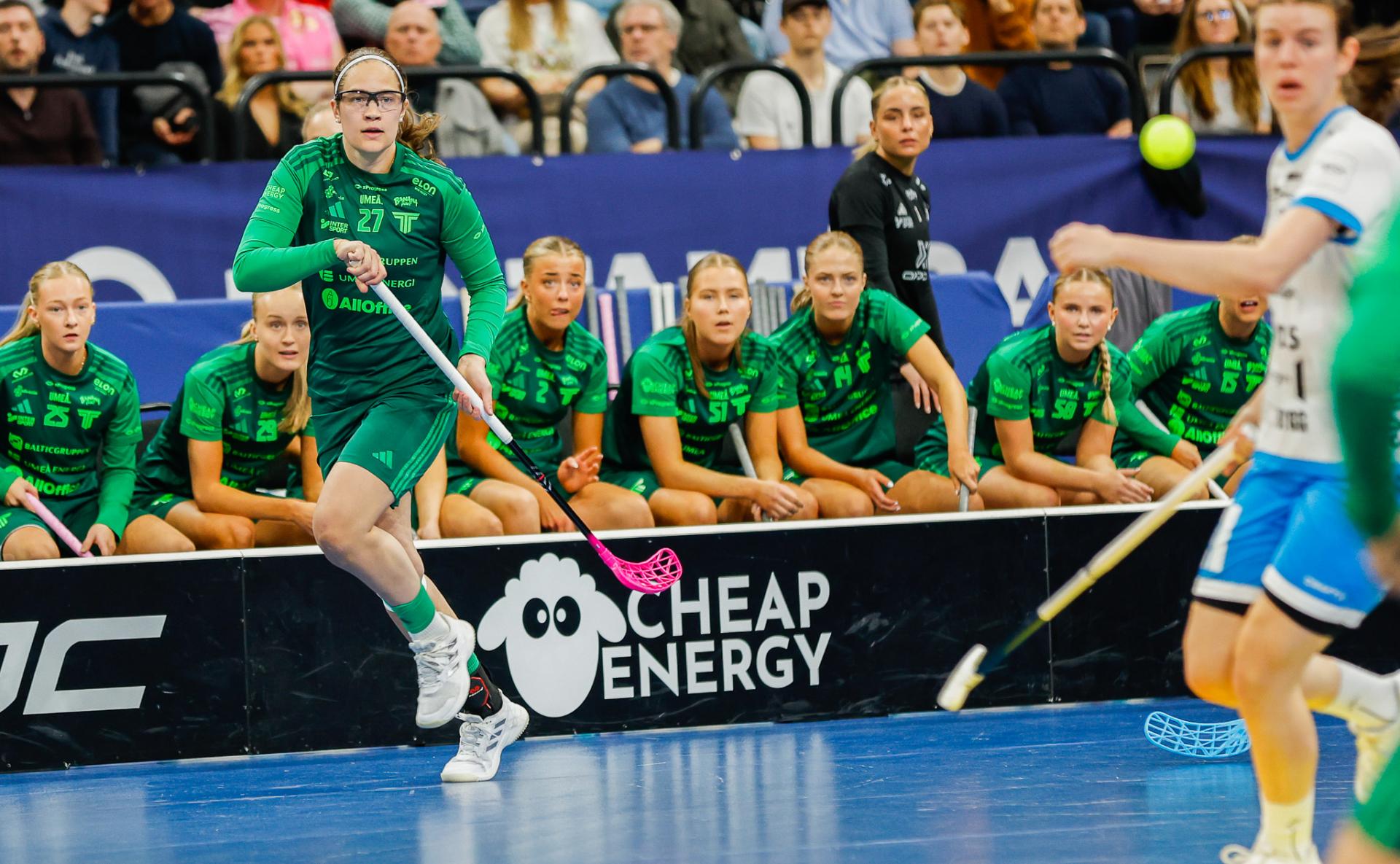 Bilder fra SM-finalen for kvinner mellom Team Thorengruppen og Kalmarsund i Avicii Arena 25. april 2026.