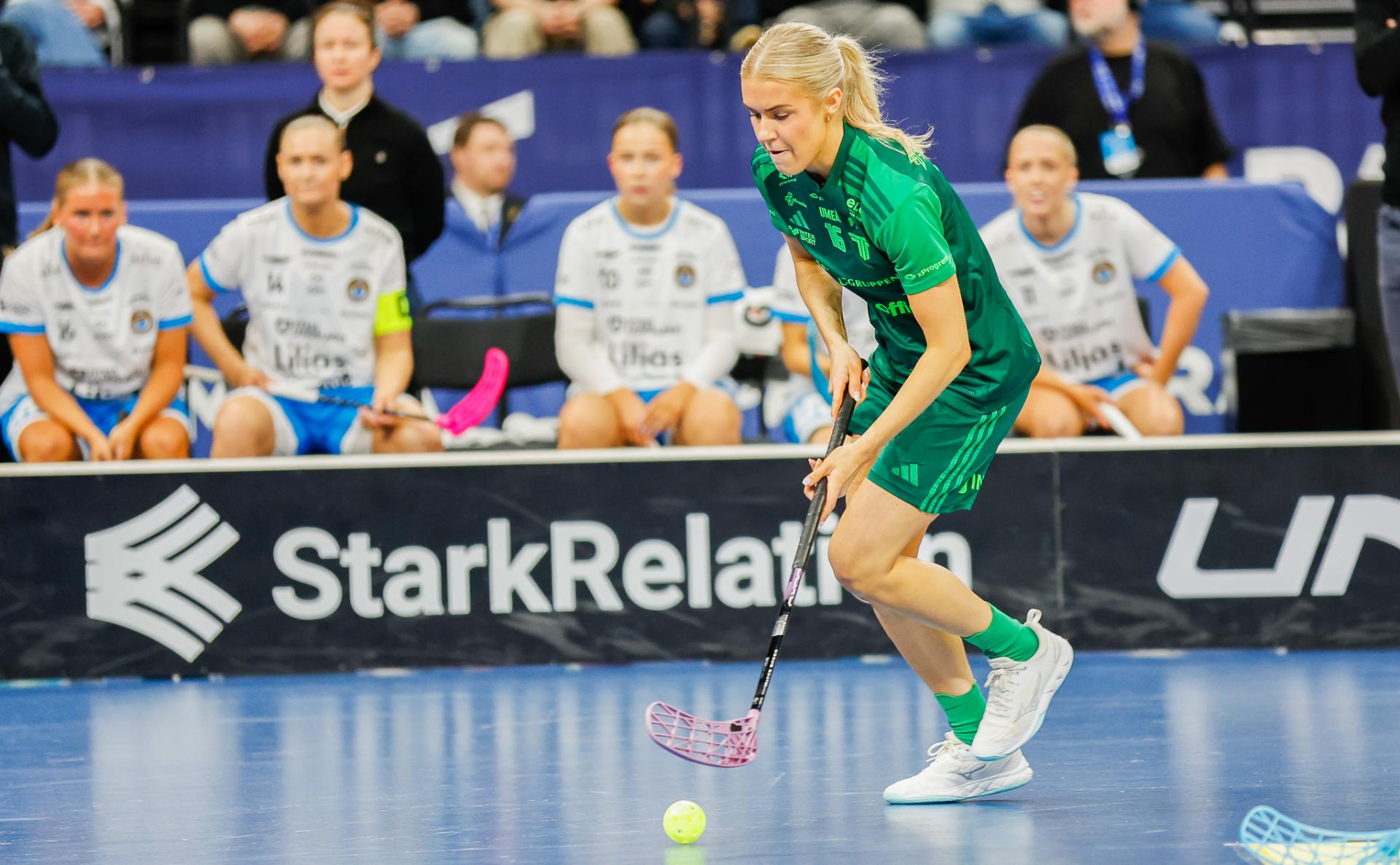 Bilder fra SM-finalen for kvinner mellom Team Thorengruppen og Kalmarsund i Avicii Arena 25. april 2026.