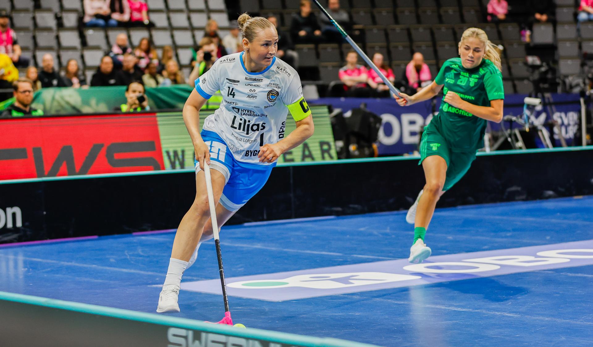 Bilder fra SM-finalen for kvinner mellom Team Thorengruppen og Kalmarsund i Avicii Arena 25. april 2026.