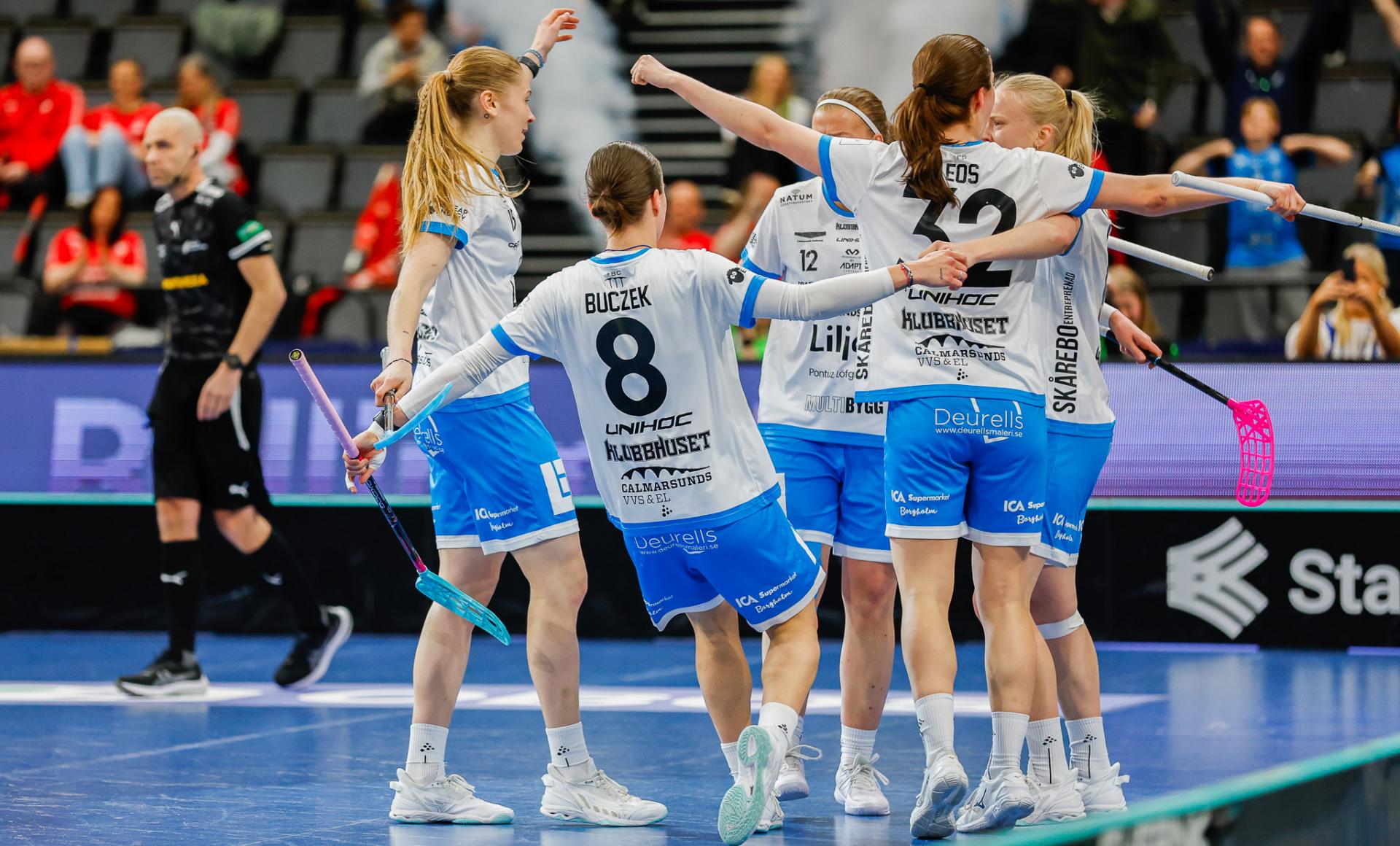 Bilder fra SM-finalen for kvinner mellom Team Thorengruppen og Kalmarsund i Avicii Arena 25. april 2026.