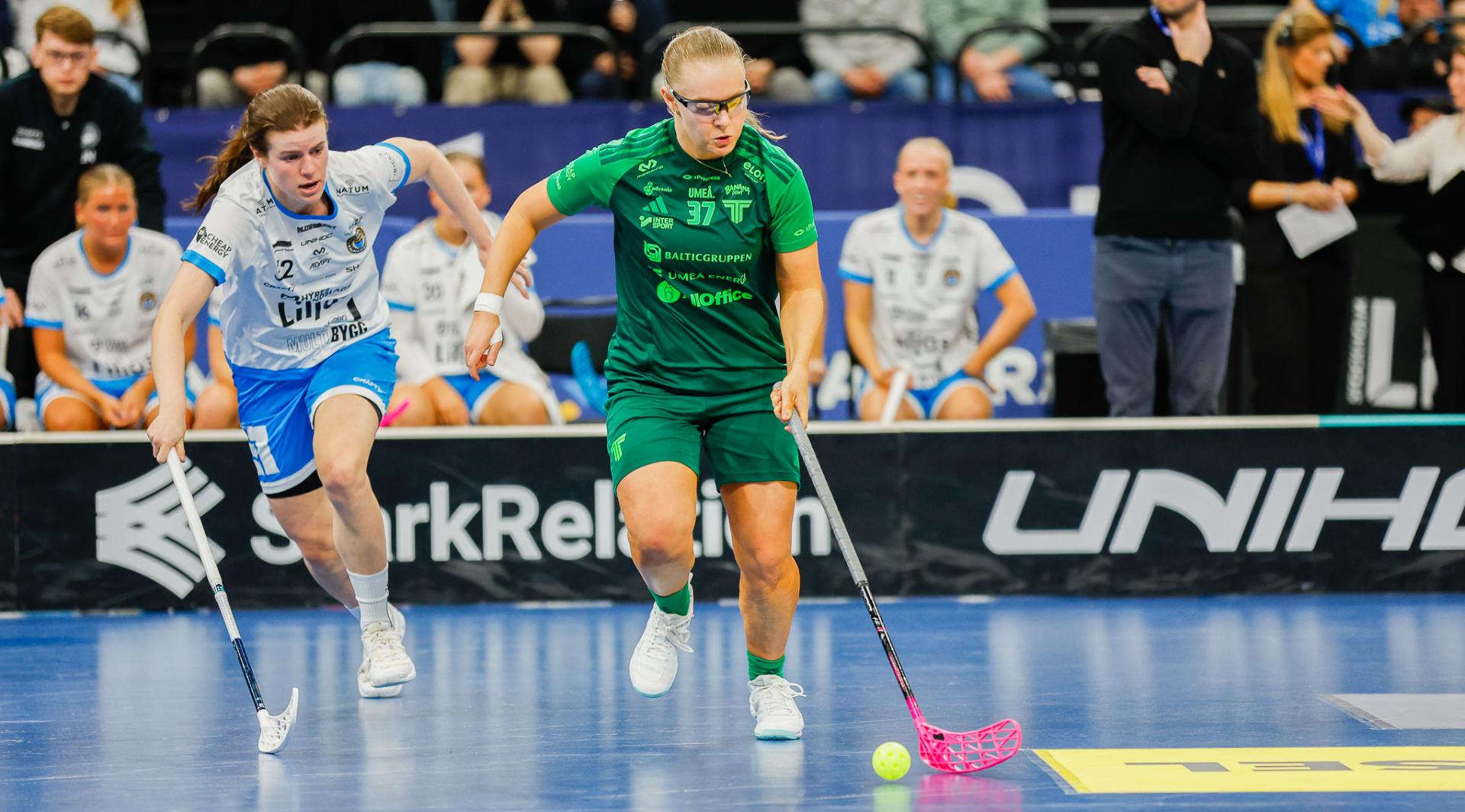 Bilder fra SM-finalen for kvinner mellom Team Thorengruppen og Kalmarsund i Avicii Arena 25. april 2026.