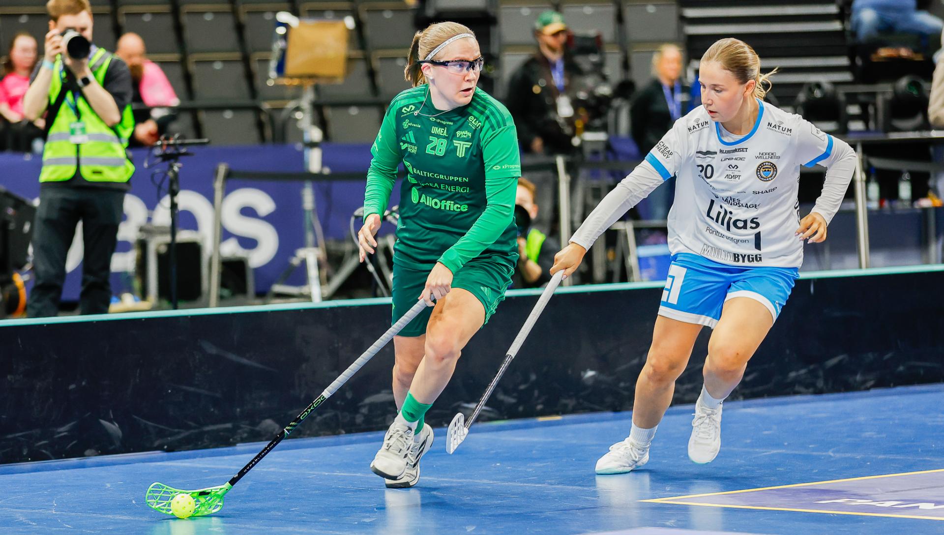 Bilder fra SM-finalen for kvinner mellom Team Thorengruppen og Kalmarsund i Avicii Arena 25. april 2026.