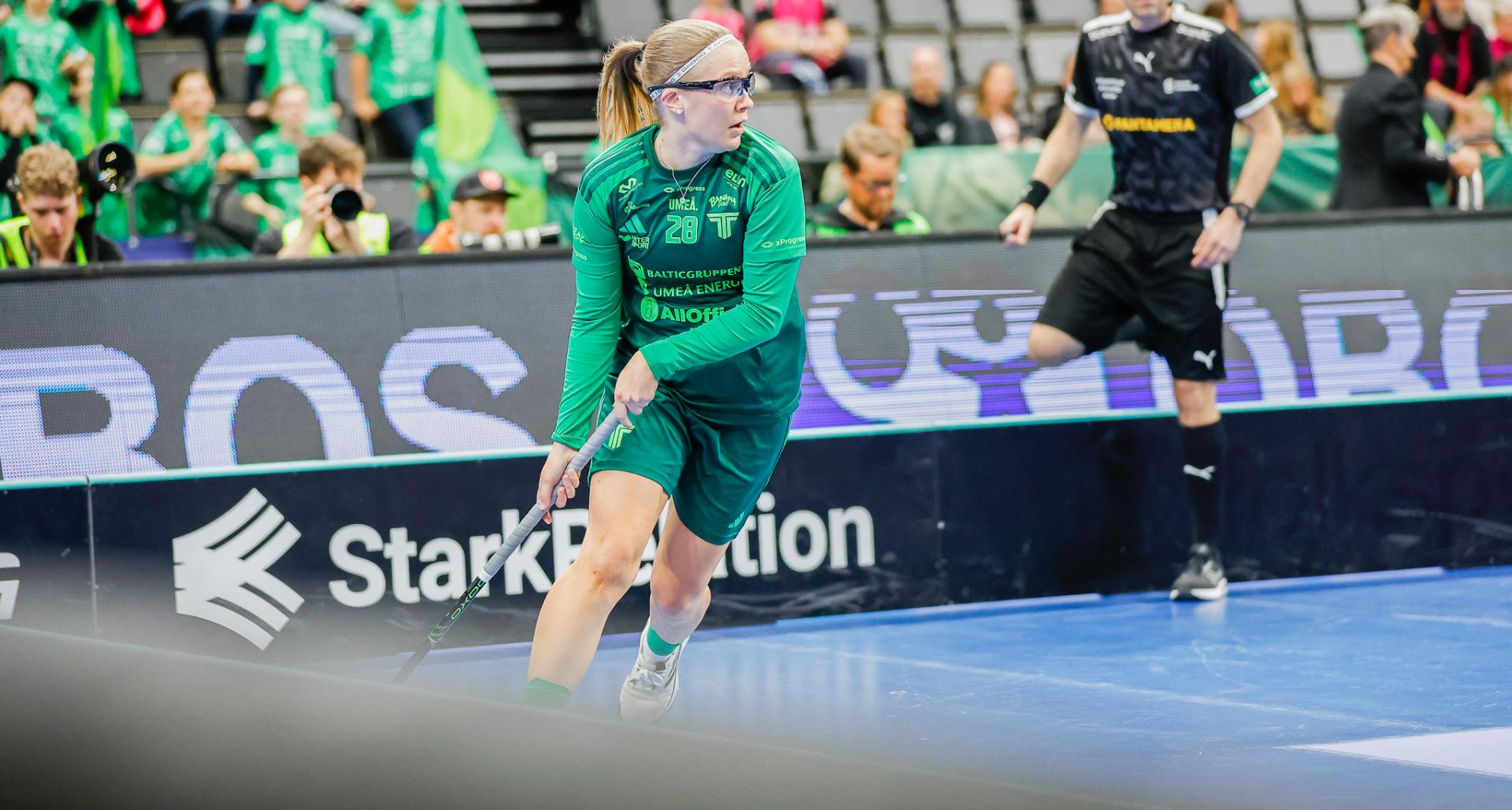 Bilder fra SM-finalen for kvinner mellom Team Thorengruppen og Kalmarsund i Avicii Arena 25. april 2026.