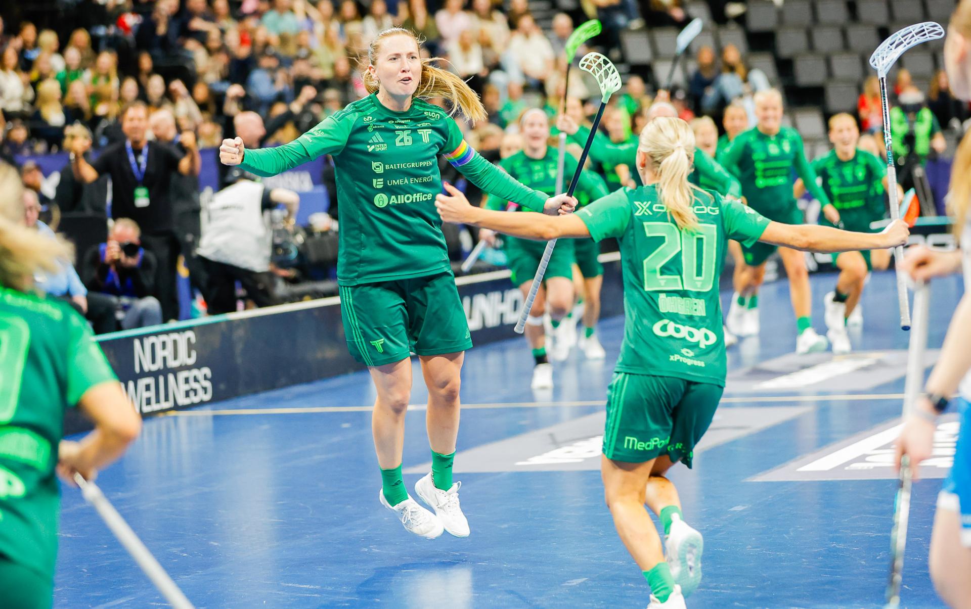 Bilder fra SM-finalen for kvinner mellom Team Thorengruppen og Kalmarsund i Avicii Arena 25. april 2026.