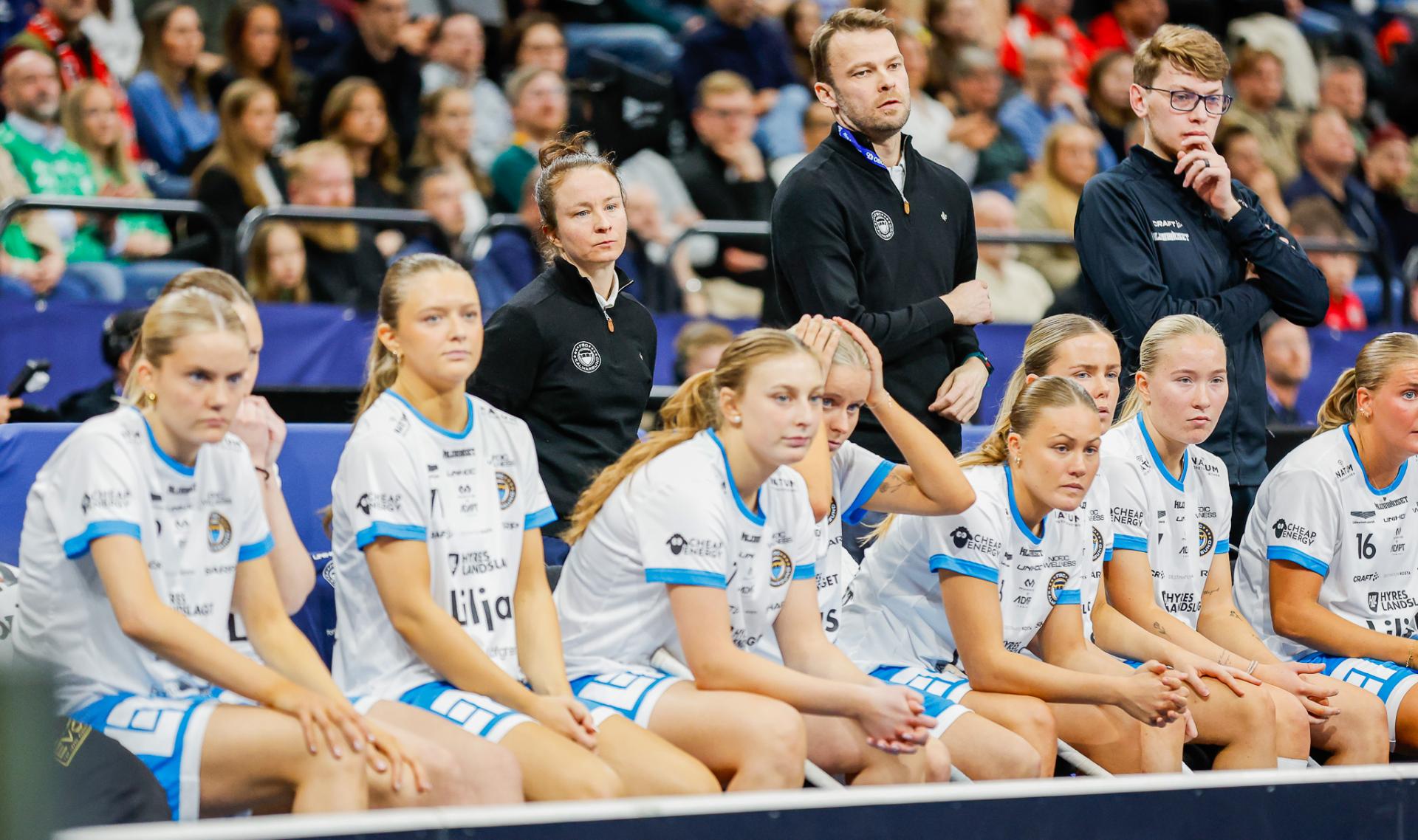 Bilder fra SM-finalen for kvinner mellom Team Thorengruppen og Kalmarsund i Avicii Arena 25. april 2026.